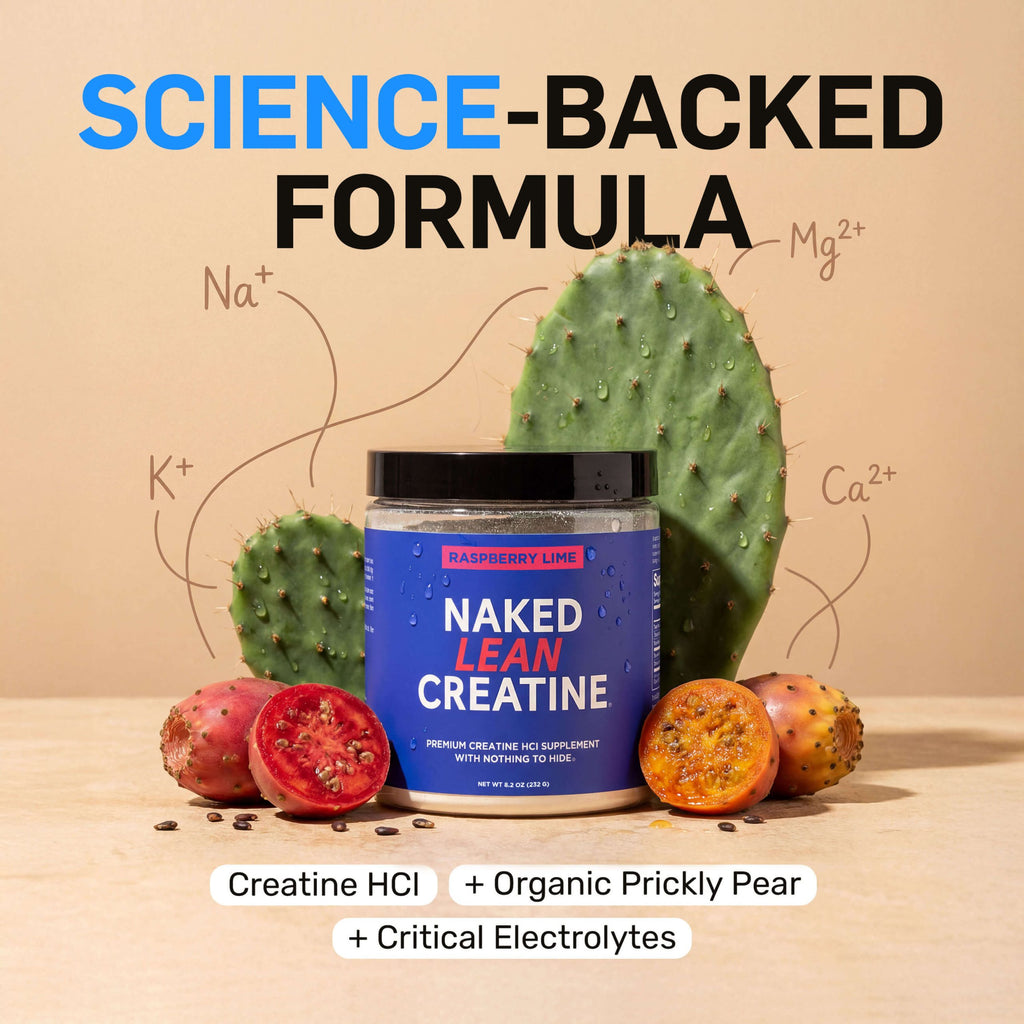 Raspberry Lime Creatine HCl Powder - Raspberry Lime - Workout Strength Support Formula