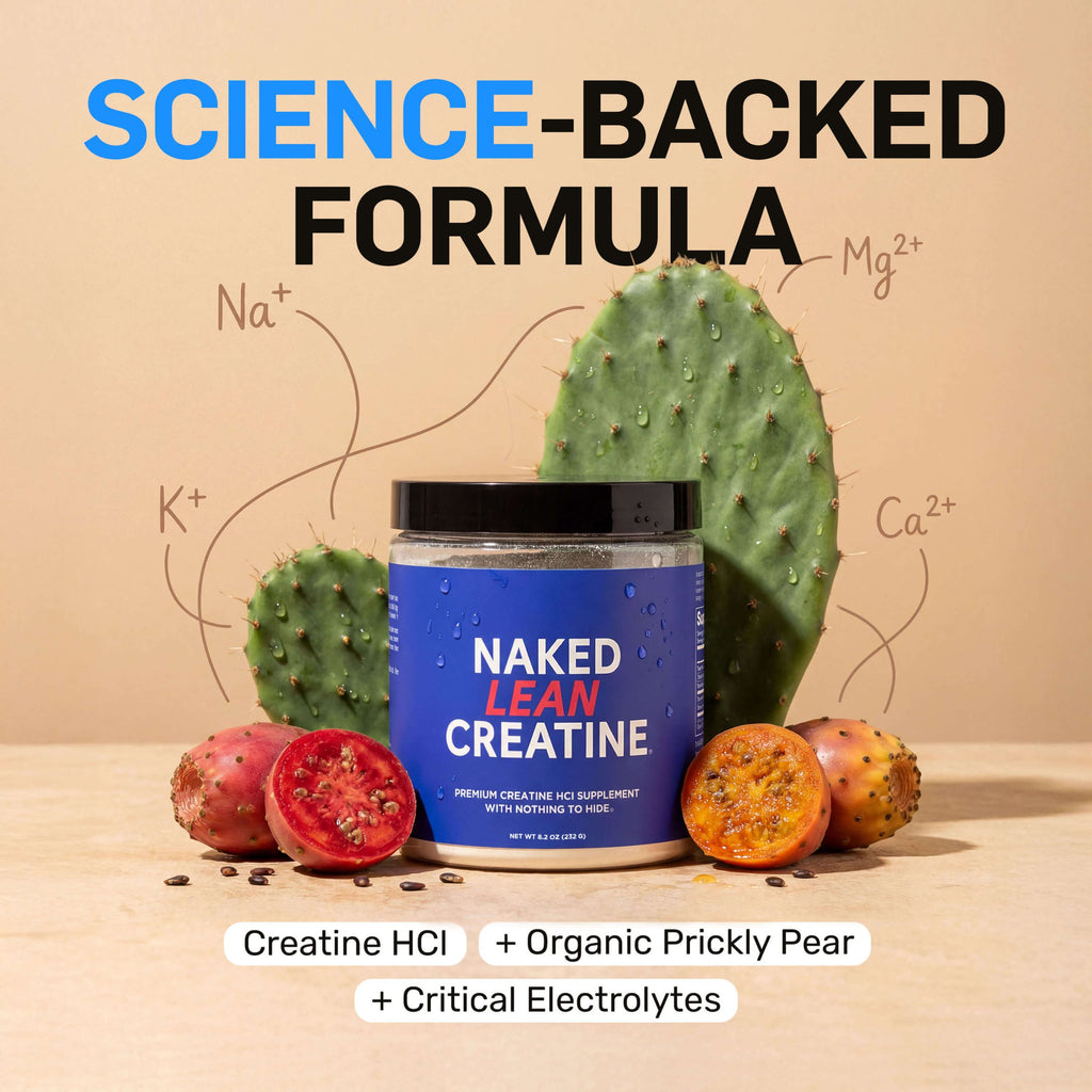 Creatine HCl Powder - Unflavored - Workout Strength Support Formula