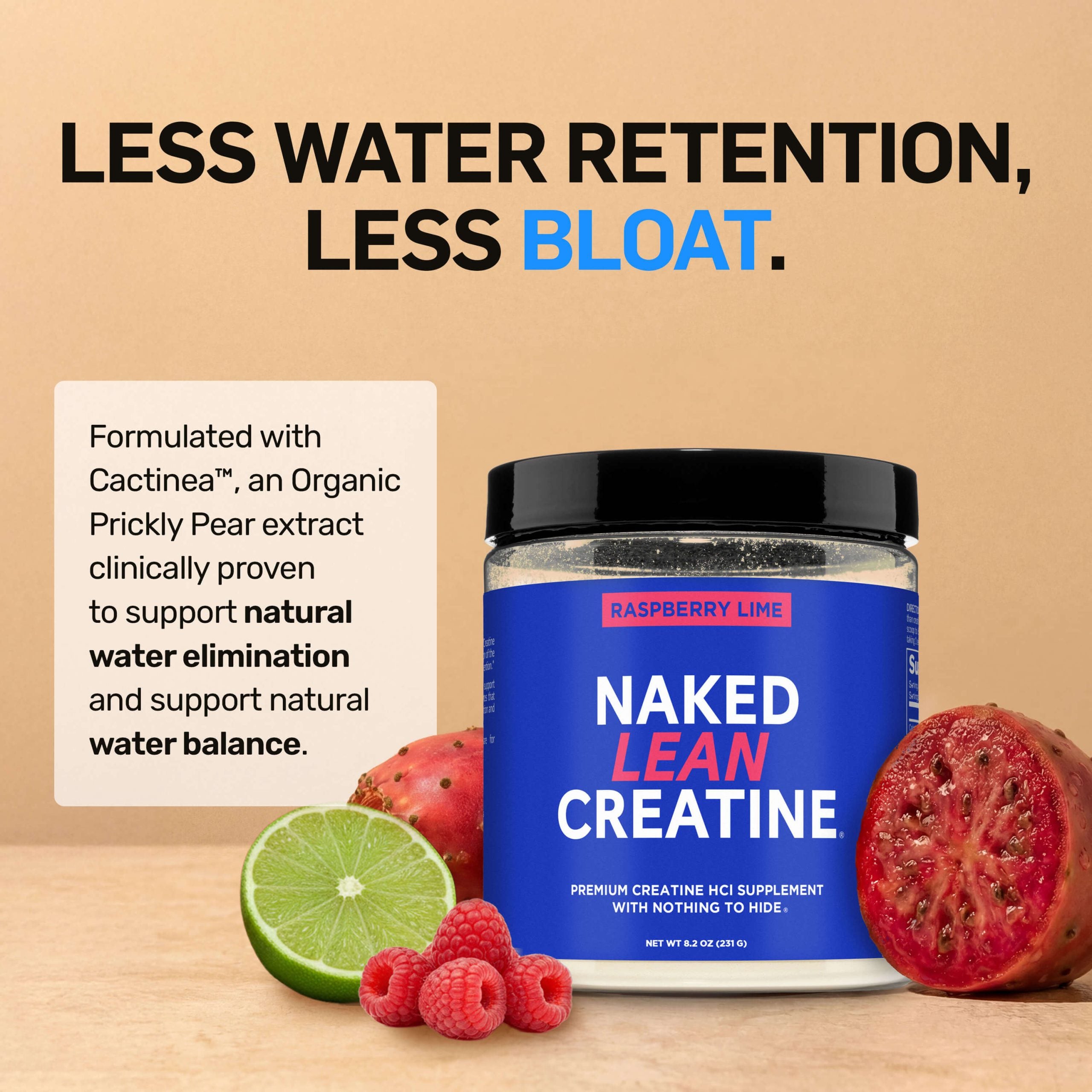 Raspberry Lime Creatine HCl Powder - Raspberry Lime - Workout Strength Support Formula