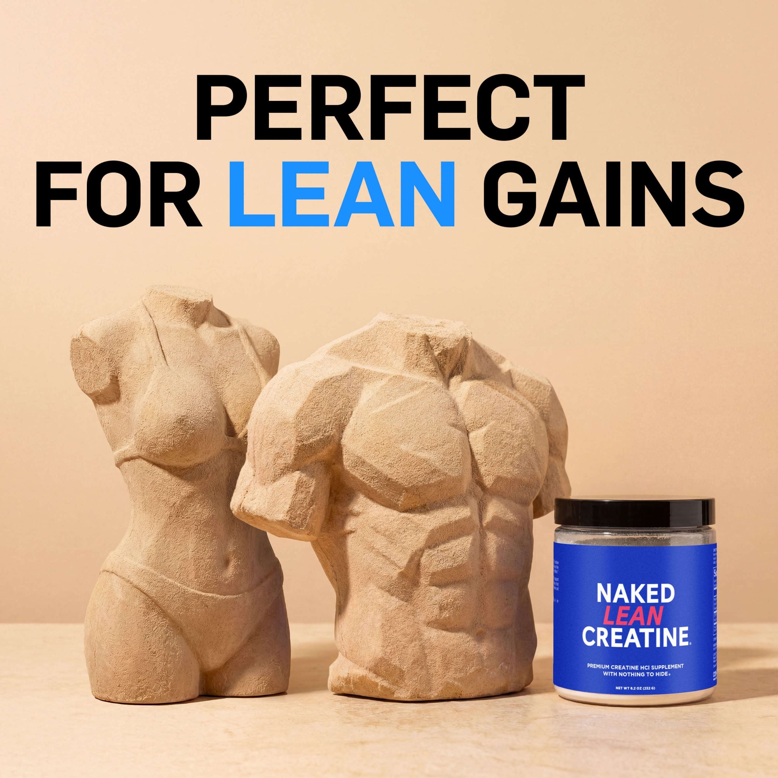Creatine HCl Powder - Unflavored - Workout Strength Support Formula