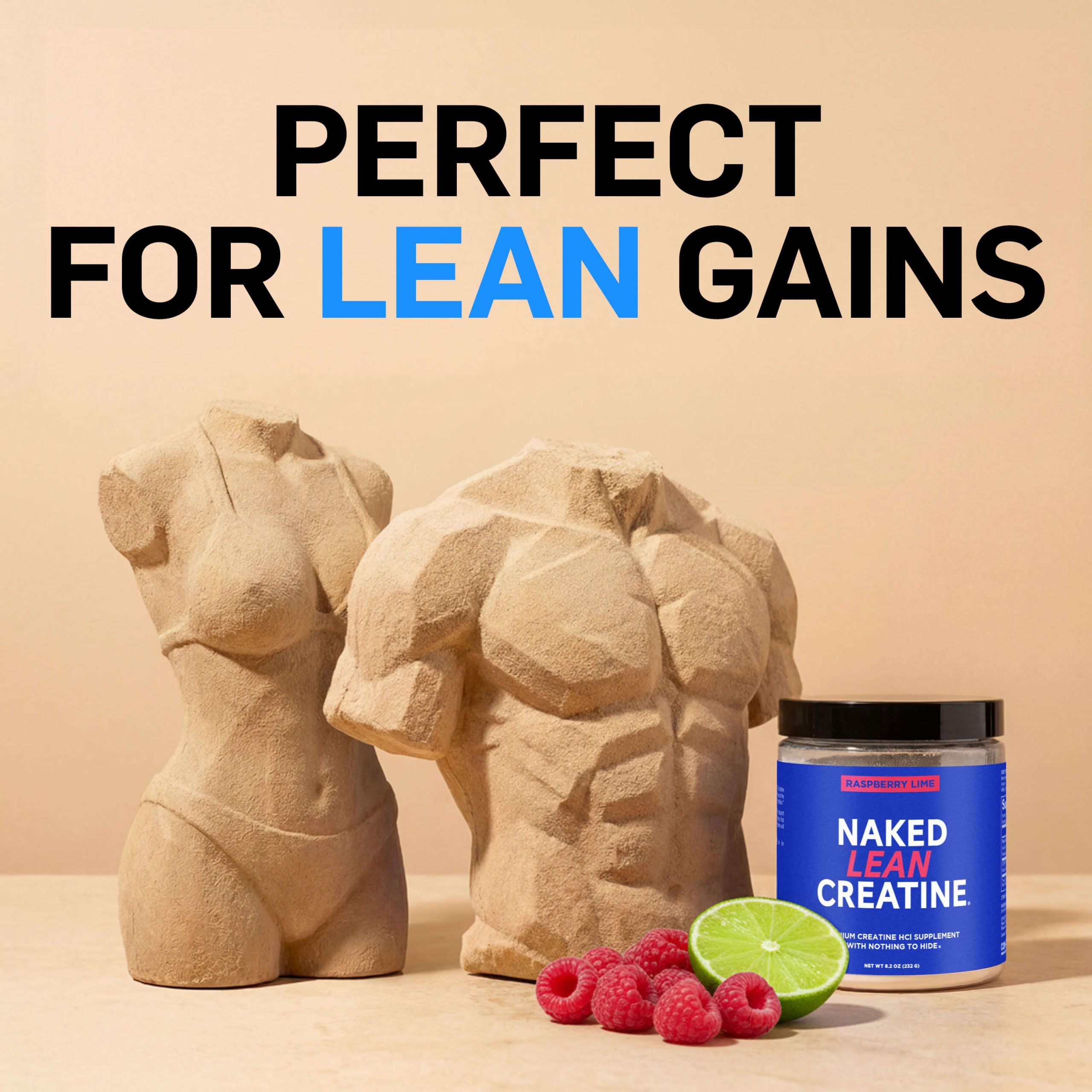 Raspberry Lime Creatine HCl Powder - Raspberry Lime - Workout Strength Support Formula