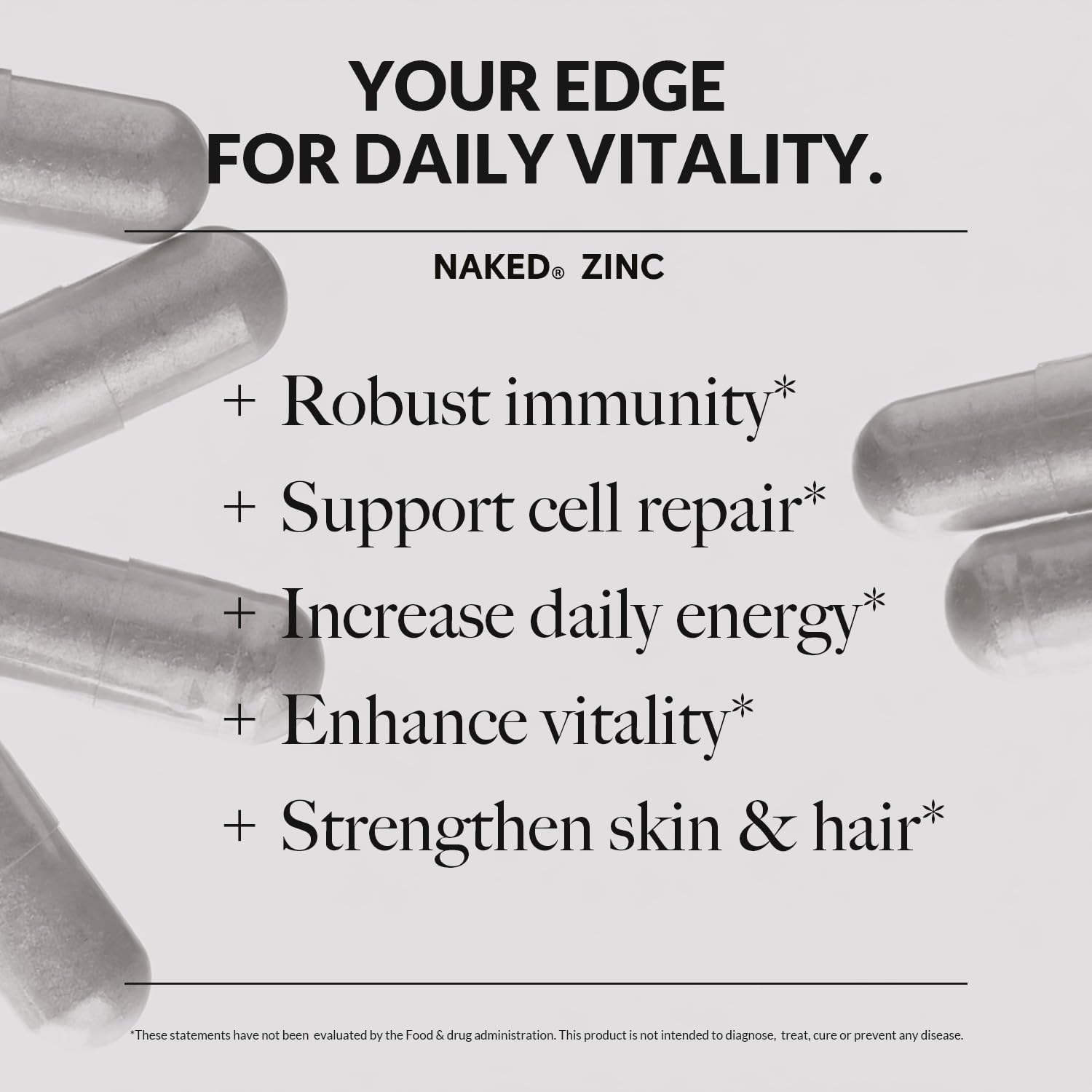 Daily Zinc Supplement - Zinc - Daily Active Lifestyle Essential