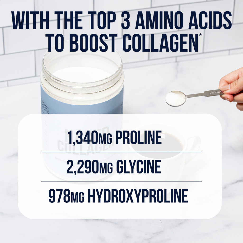 Collagen Peptides Packets - Stick Packs - Unflavored Collagen For Smooth Mixing