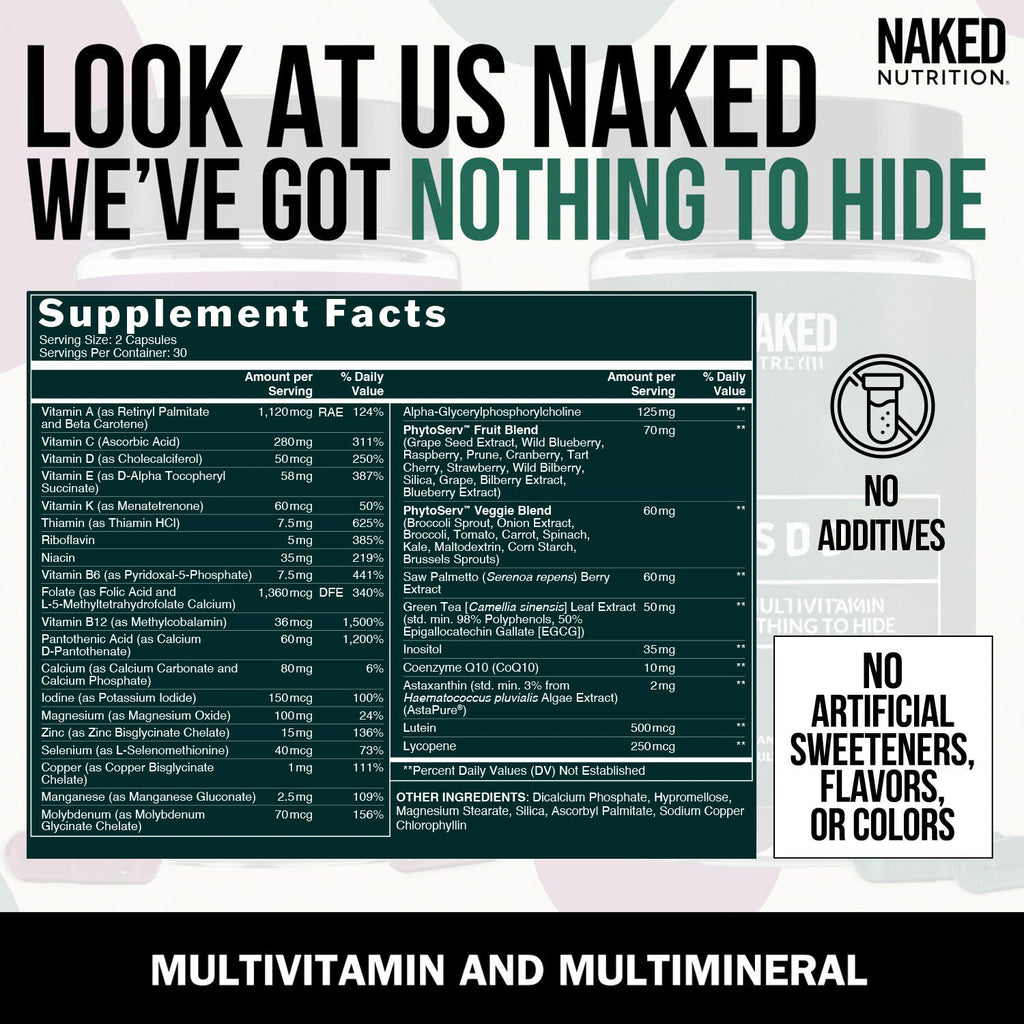 Multivitamin for Men - Men's - Daily Active Lifestyle Essential