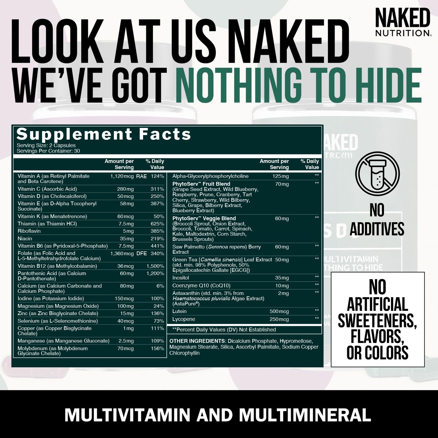 Multivitamin for Men - Men's - Daily Active Lifestyle Essential