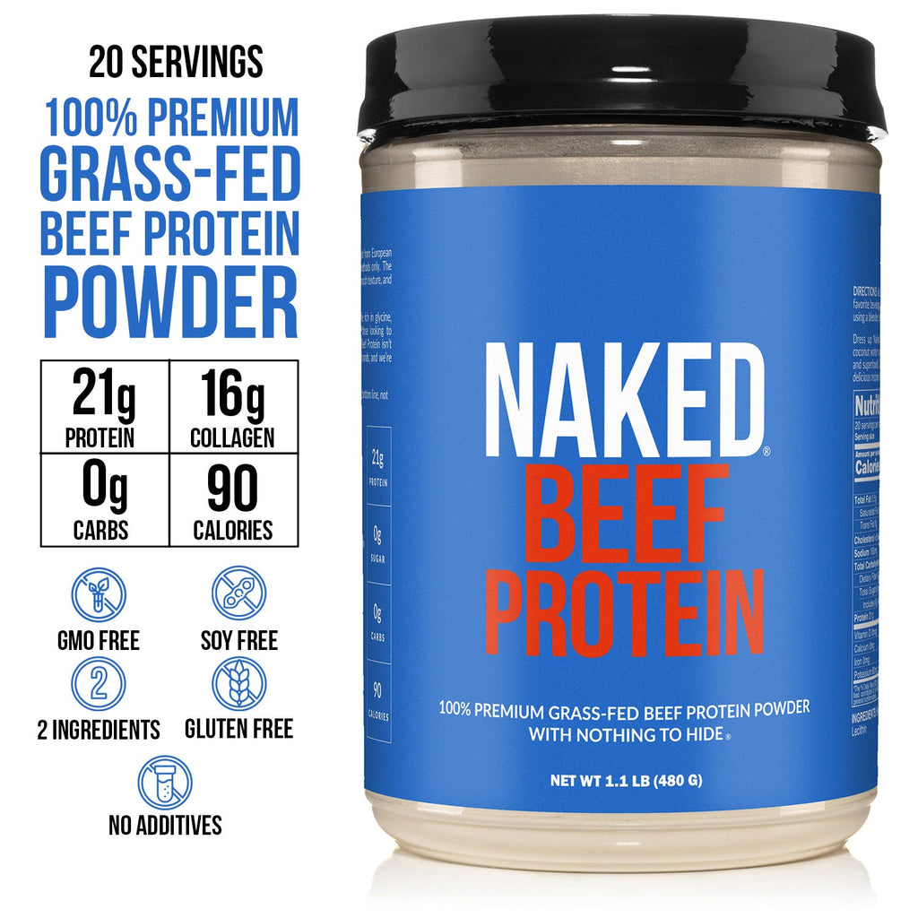 Beef Protein Powder - Unflavored - Everyday Wellness Drink Mix