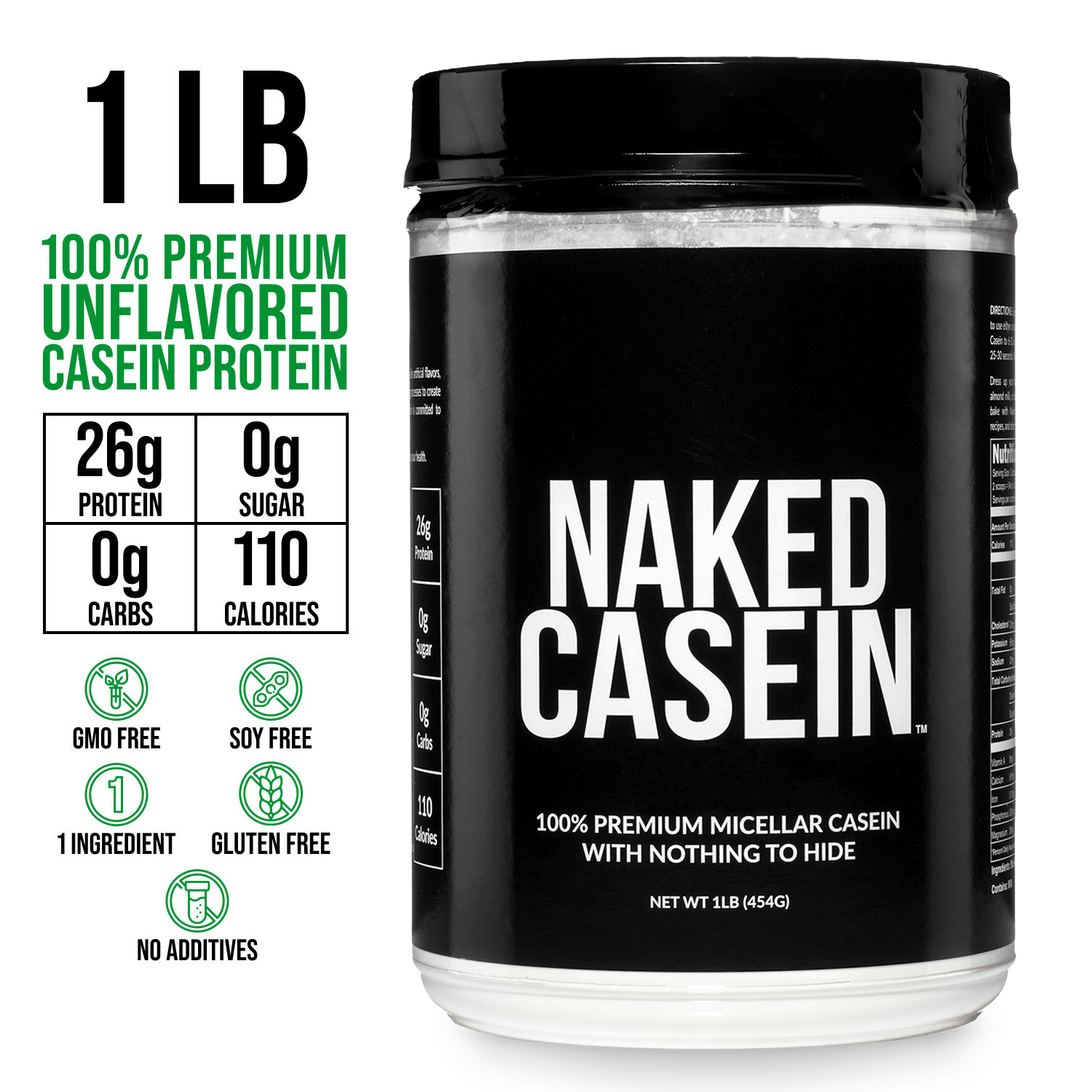 Micellar Casein Protein Powder - Creamy Bedtime Protein Powder