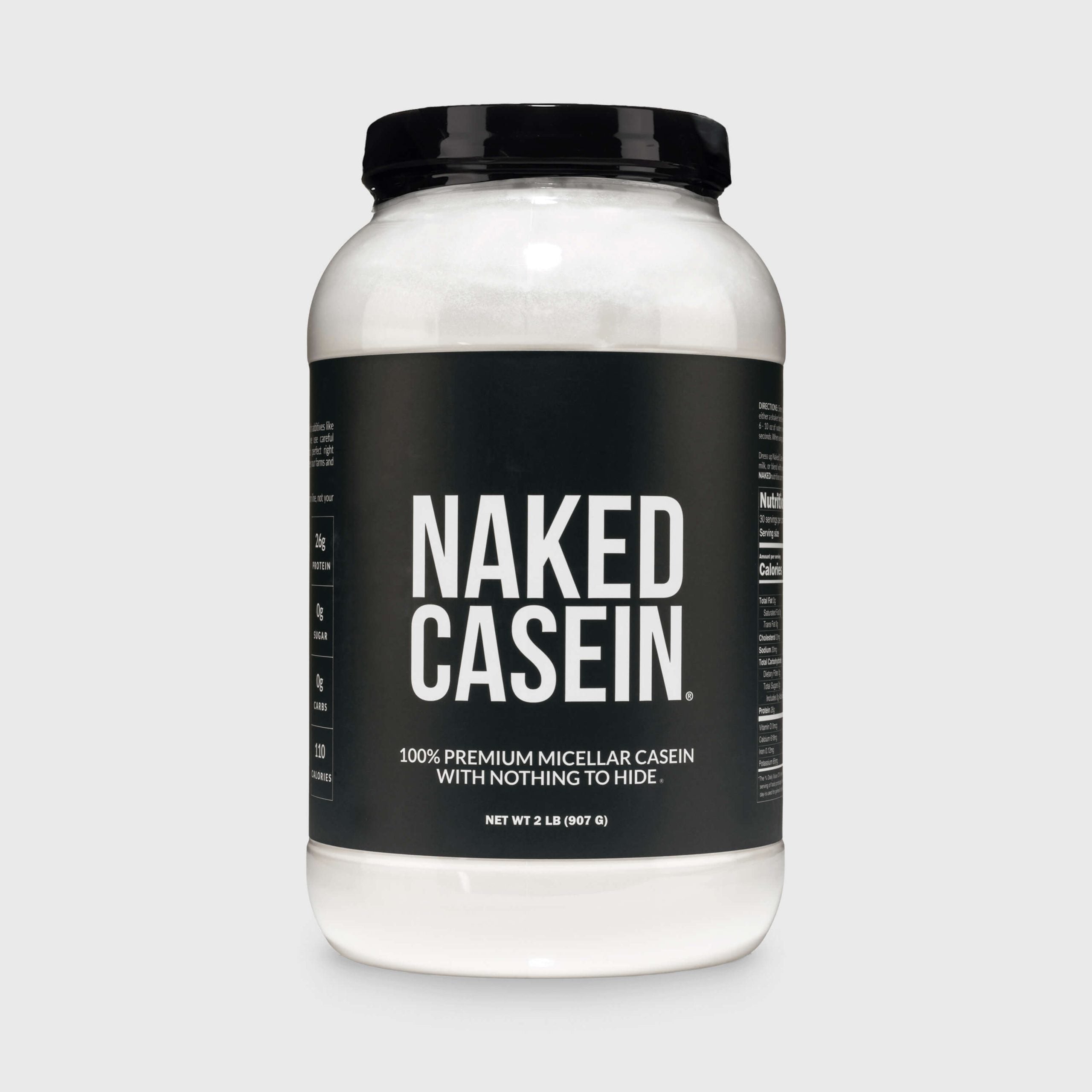 Micellar Casein Protein Powder - Unflavored - Creamy Bedtime Protein Powder