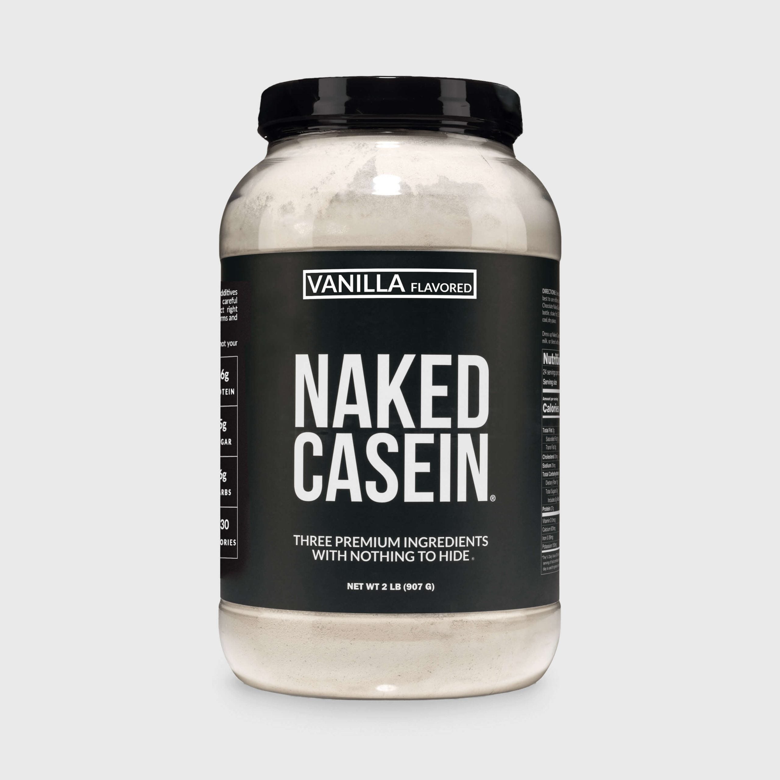 Vanilla Casein Protein Powder - Vanilla - Creamy Bedtime Protein Powder