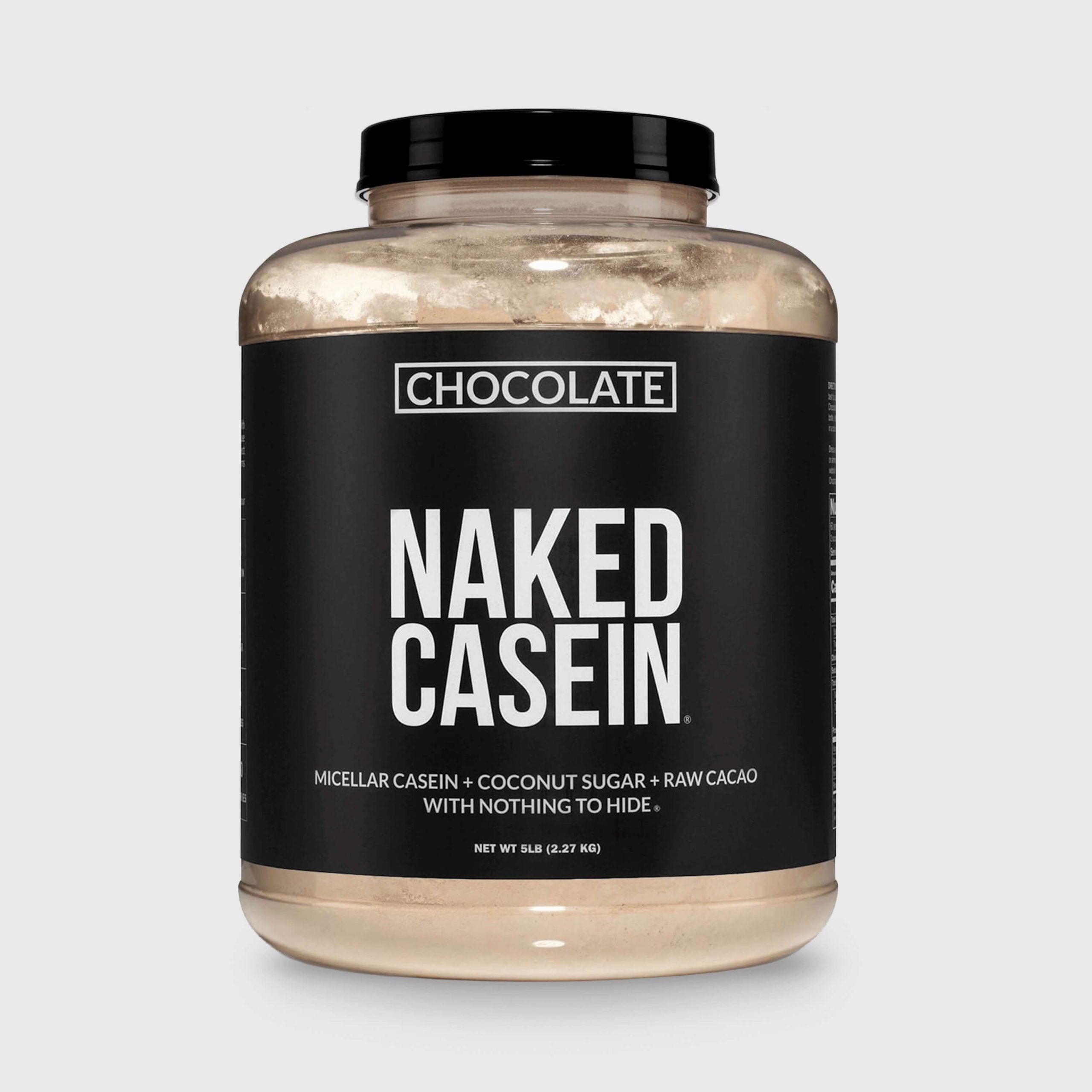 Chocolate Casein Protein Powder - 5LB - Chocolate - Creamy Bedtime Protein Powder