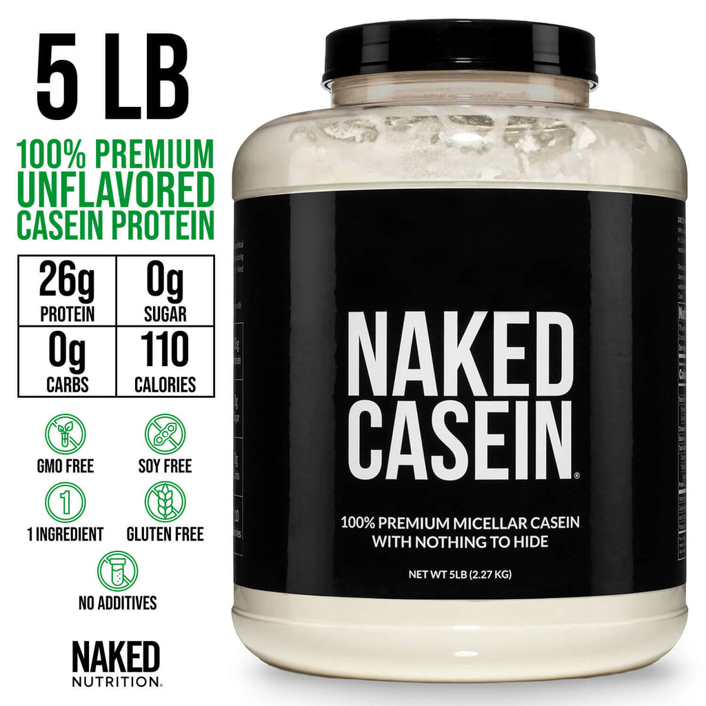 Micellar Casein Protein Powder - Unflavored - Creamy Bedtime Protein Powder