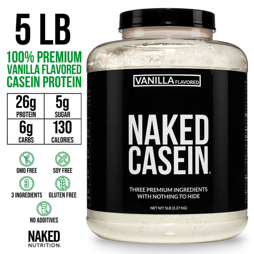 Vanilla Casein Protein Powder - Vanilla - Creamy Bedtime Protein Powder