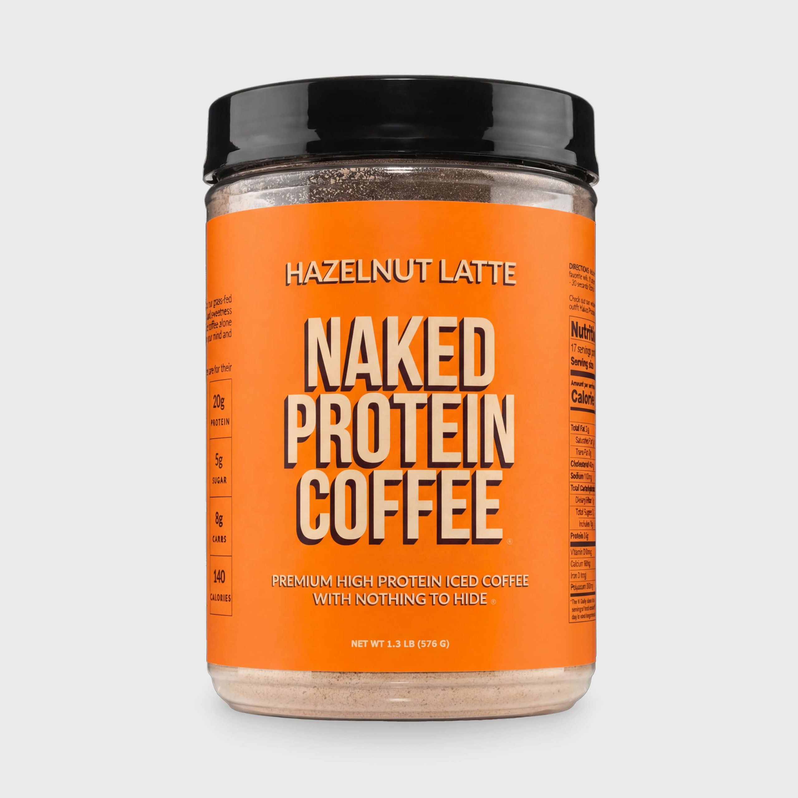 Hazelnut Latte Protein Iced Coffee - Hazelnut Latte - Daily Active Lifestyle Essential