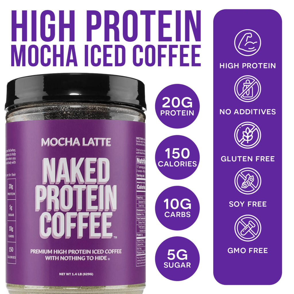 Mocha Latte Protein Iced Coffee - Mocha Latte - Daily Active Lifestyle Essential