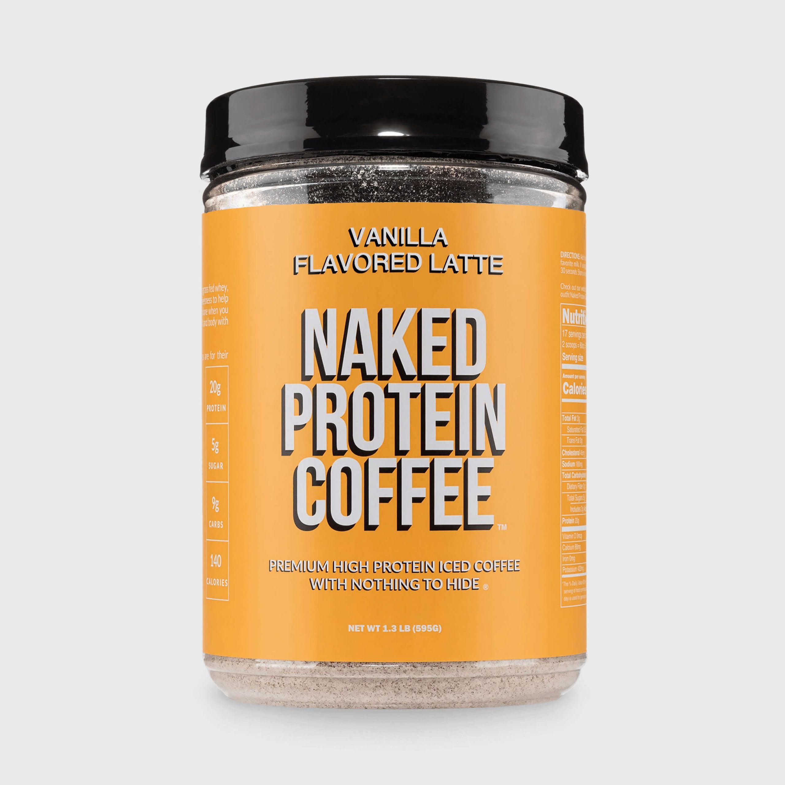 Vanilla Latte Protein Iced Coffee - Vanilla Latte - Daily Active Lifestyle Essential