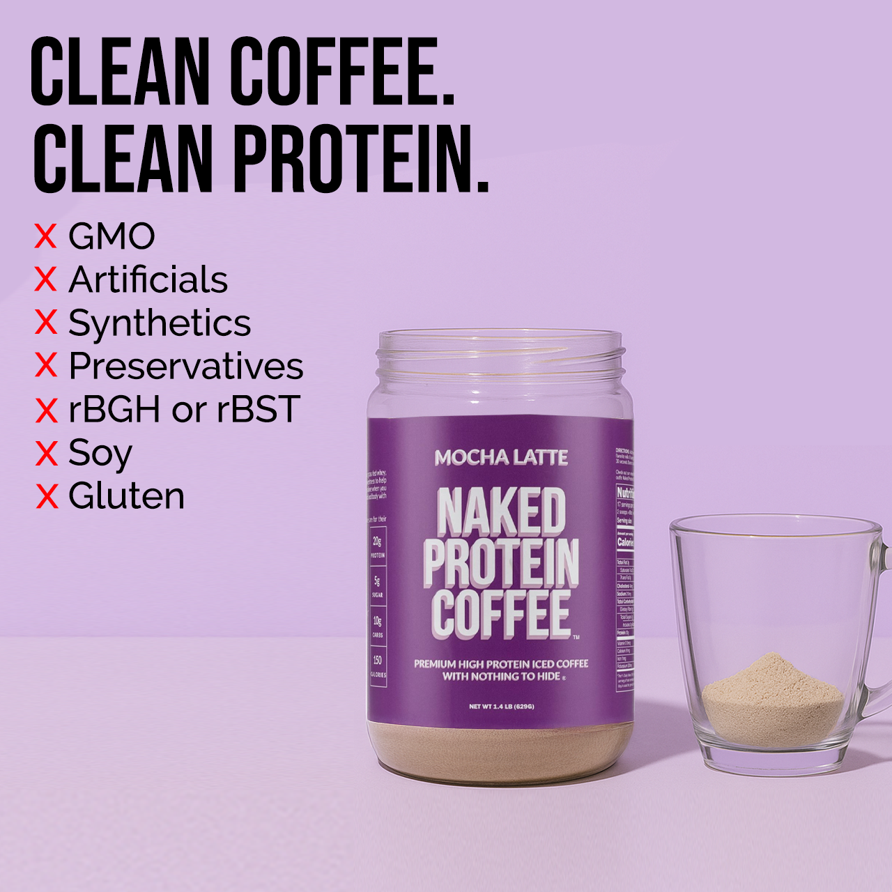 Mocha Latte Protein Iced Coffee - Mocha Latte - Daily Active Lifestyle Essential