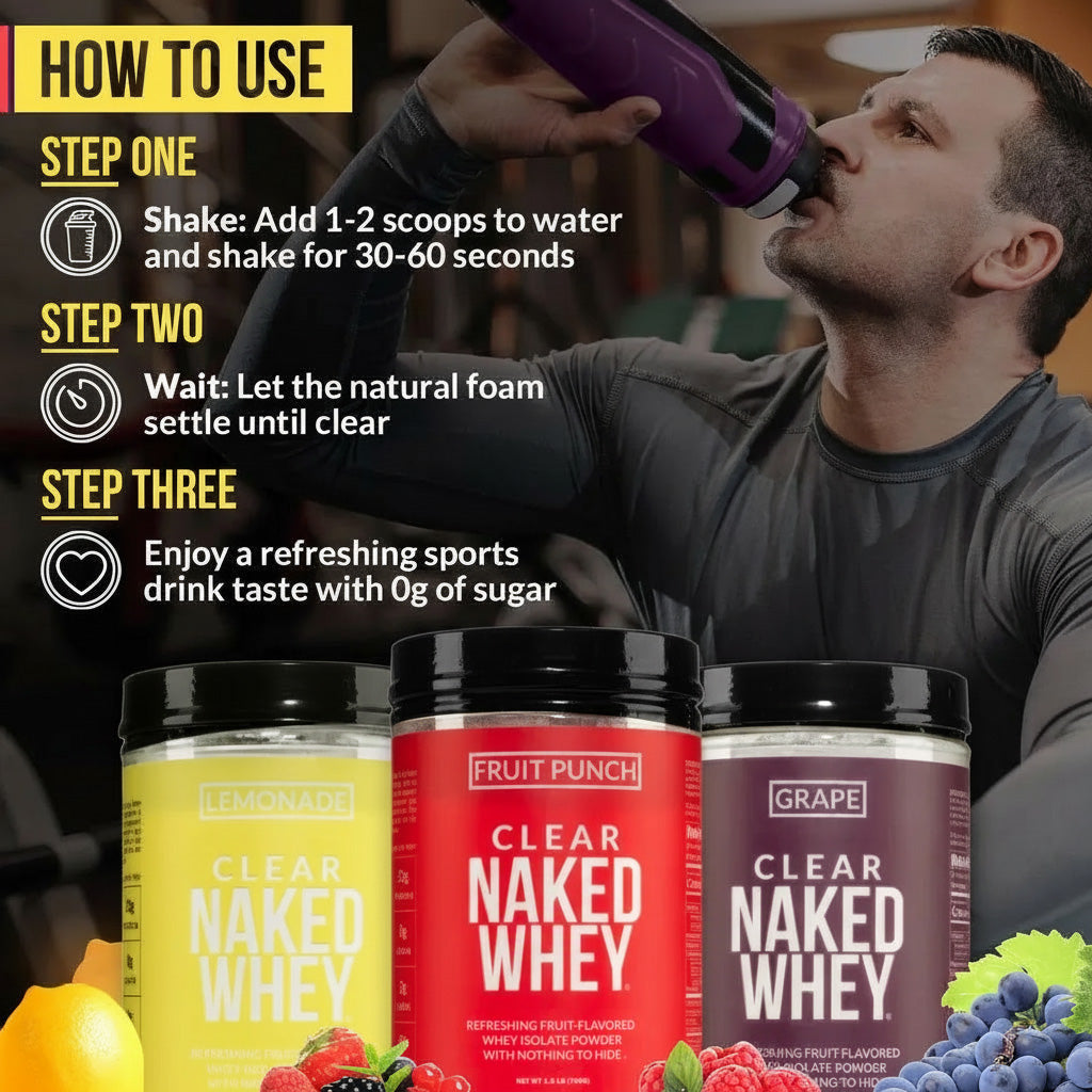Lemonade Whey Protein Isolate - Lemonade - Post Workout Protein Blend