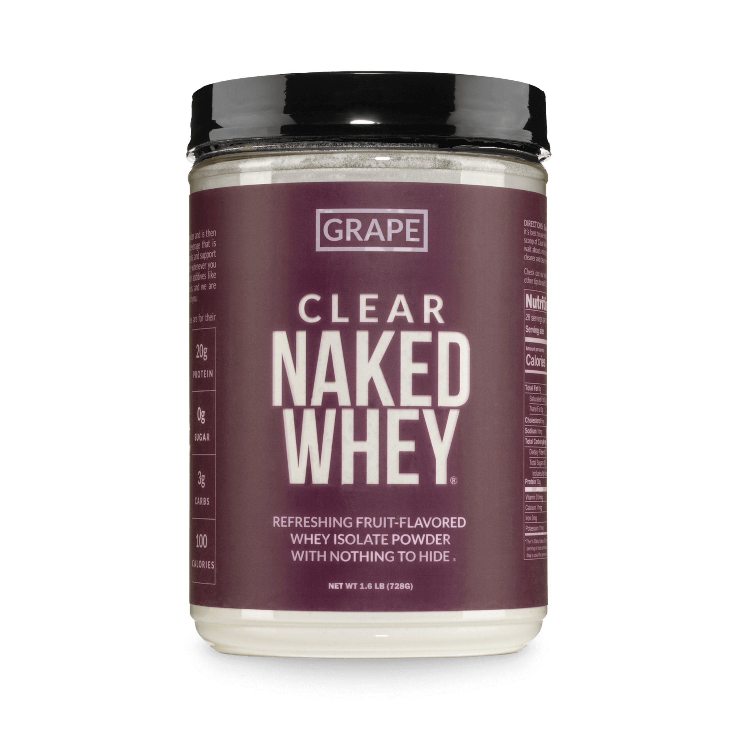 Grape Whey Protein Isolate - Grape - Post Workout Protein Blend