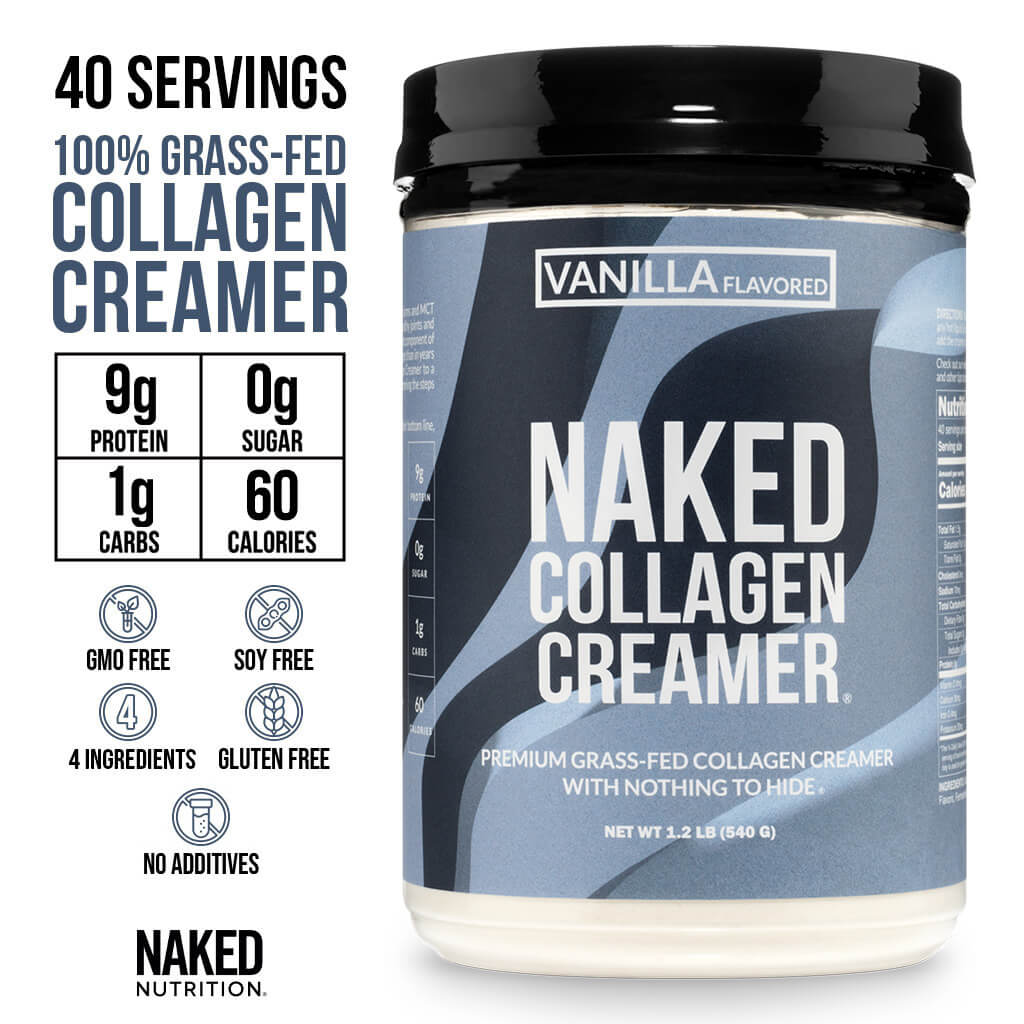 Vanilla Collagen Creamer - Vanilla Collagen Creamer - Unflavored Collagen For Smooth Mixing