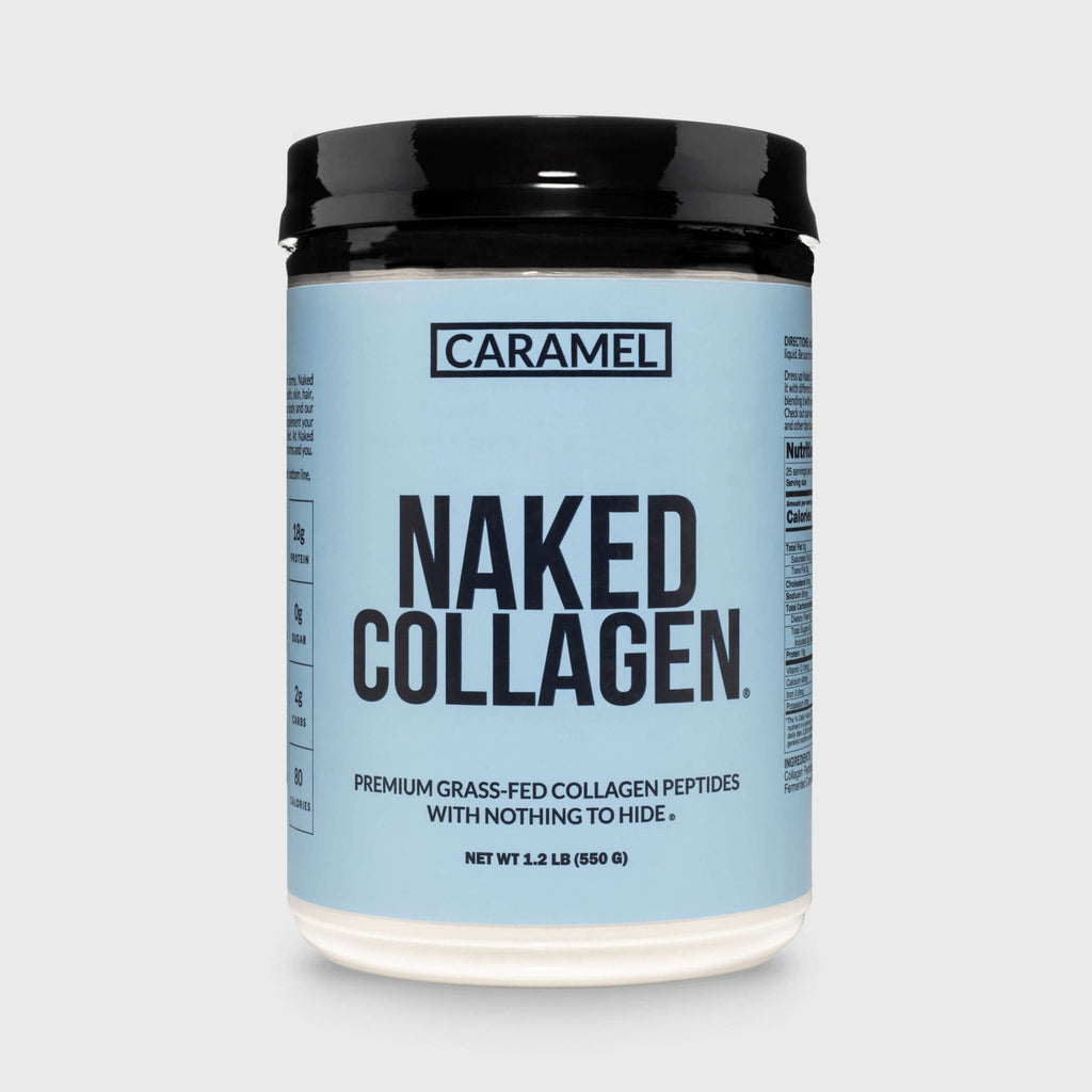 Caramel Collagen Peptides Powder - Caramel Collagen Peptides - Unflavored Collagen For Smooth Mixing