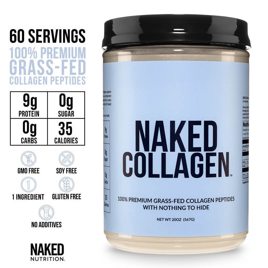 Collagen Peptides Protein Powder - Collagen Peptides - Unflavored Collagen For Smooth Mixing