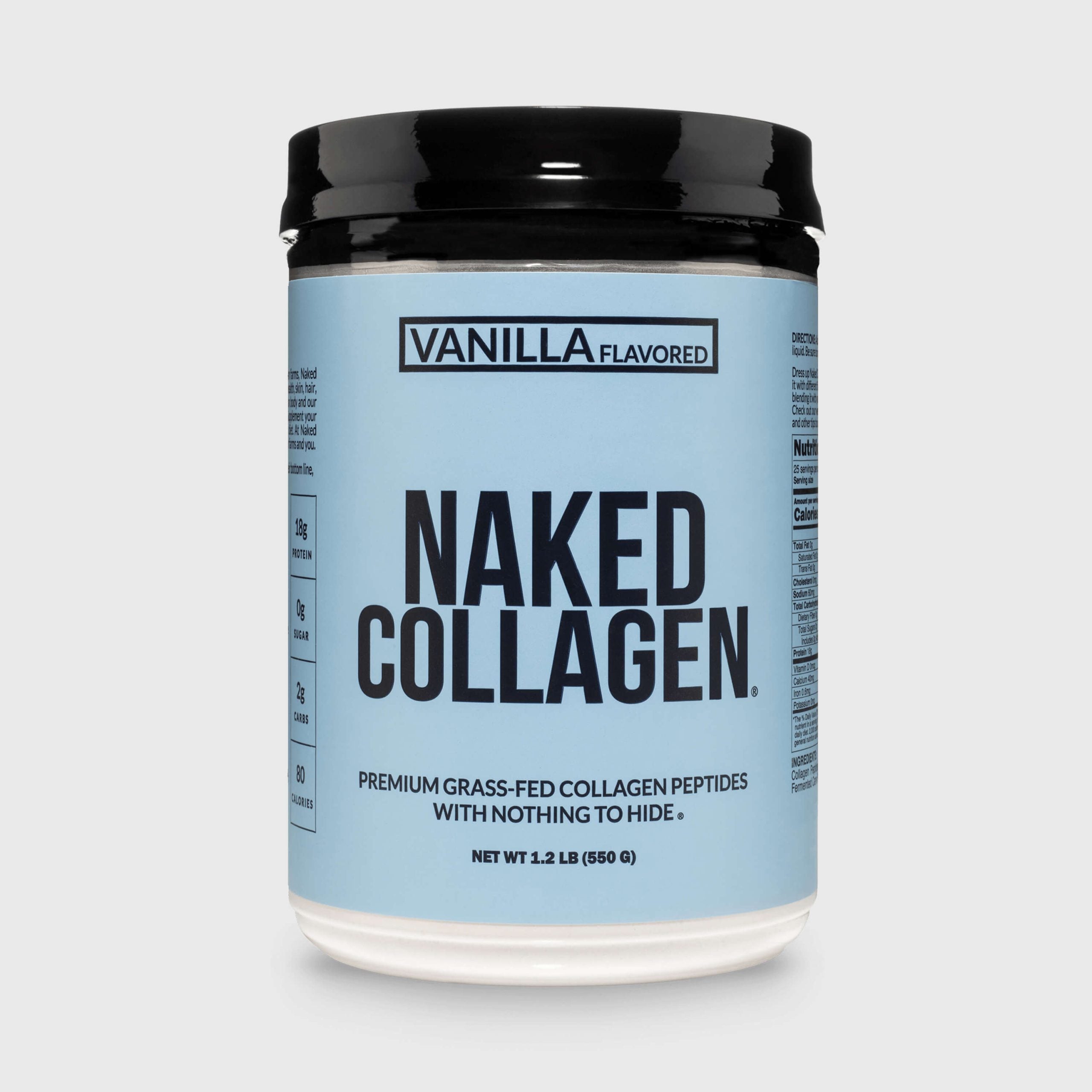Vanilla Collagen Peptides Powder - Vanilla Collagen Peptides - Unflavored Collagen For Smooth Mixing
