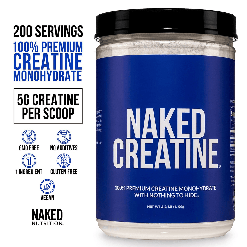 Creatine Monohydrate Powder - Unflavored - Workout Strength Support Formula