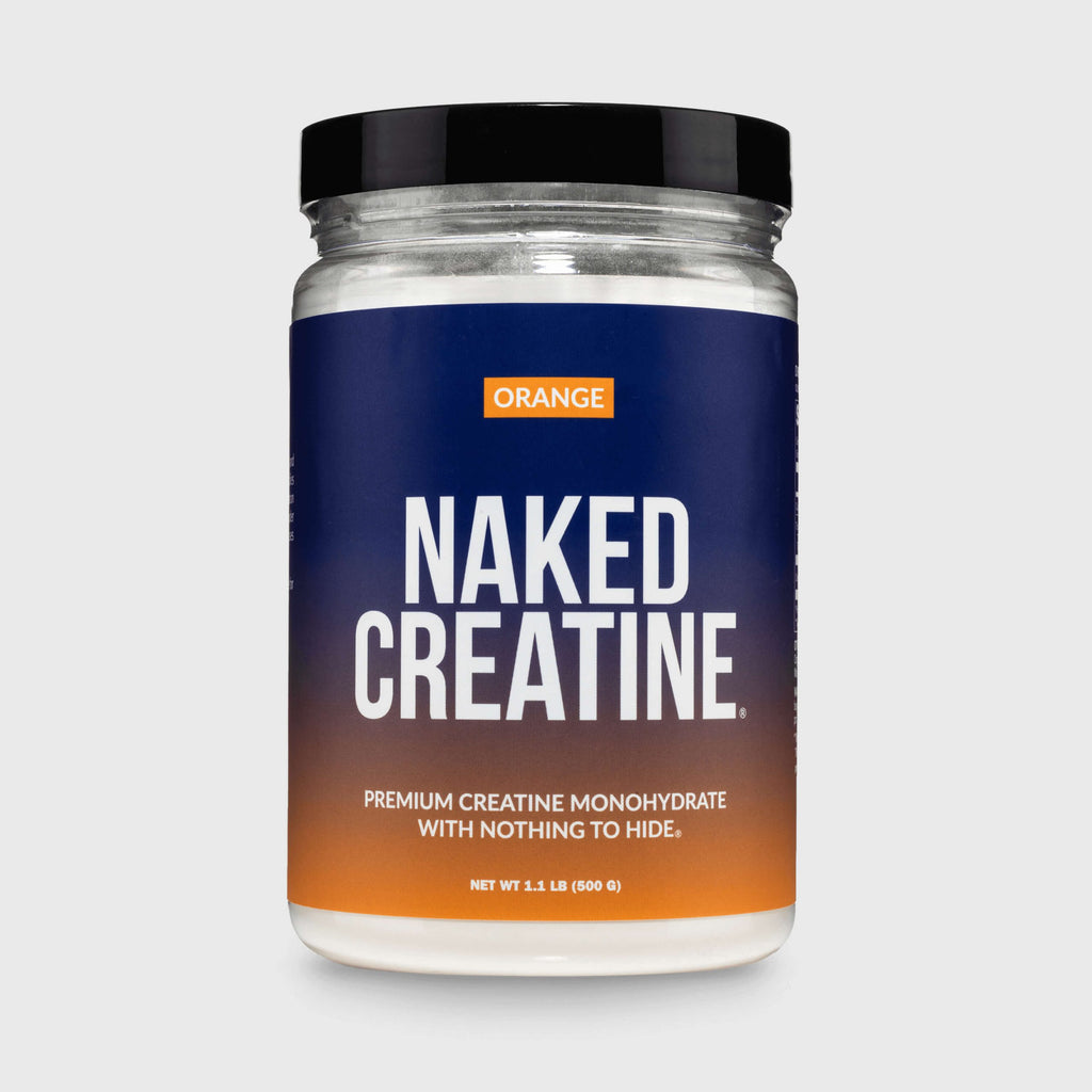 Orange Creatine Monohydrate Powder - Orange - Workout Strength Support Formula