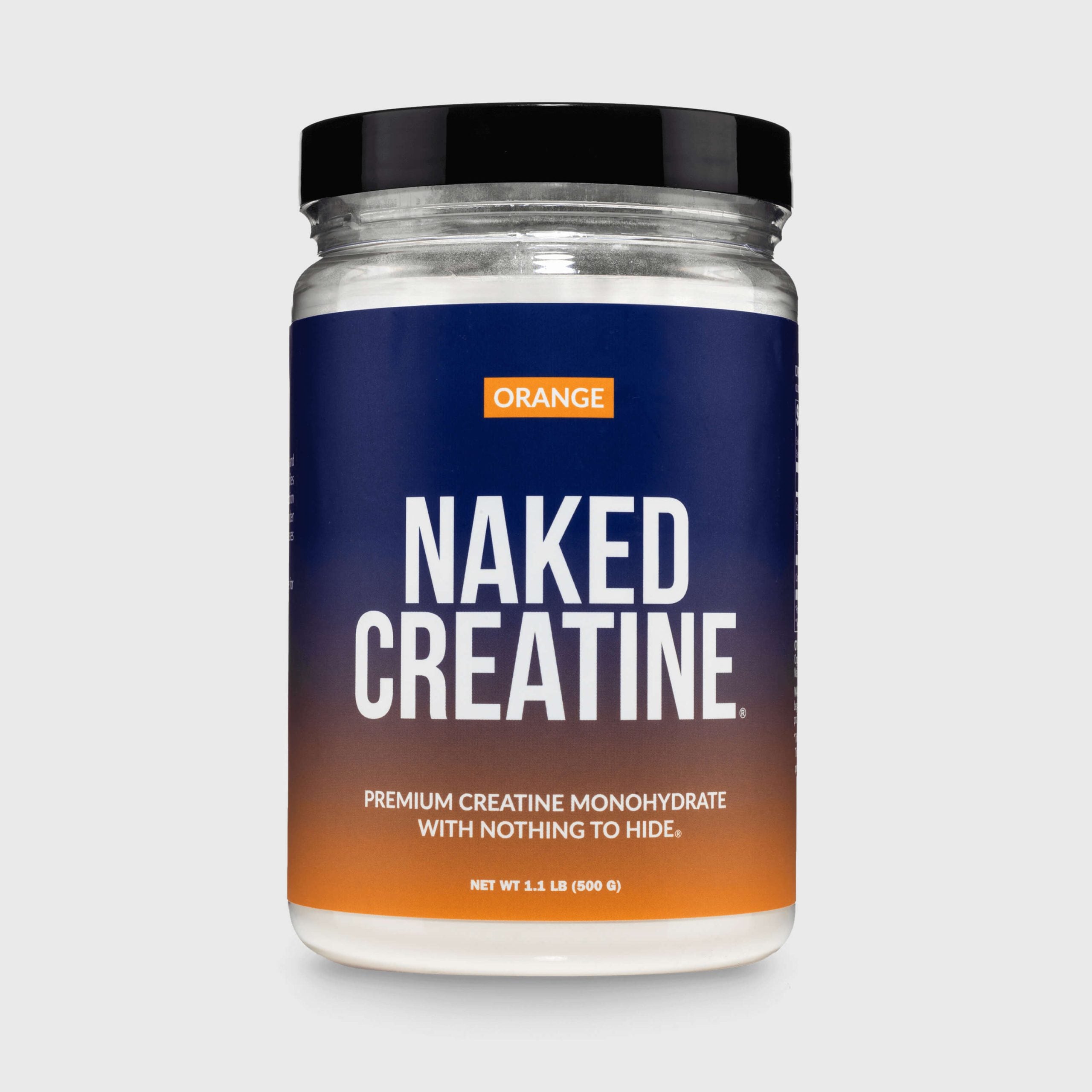 Orange Creatine Monohydrate Powder - Orange - Workout Strength Support Formula