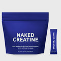 Creatine Travel Packets - Unflavored Sticks - Workout Strength Support Formula