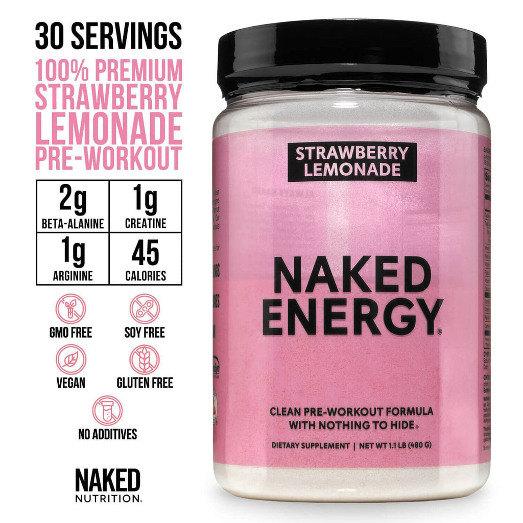 Strawberry Lemonade Pre Workout Supplement - Strawberry Lemonade - Simple Pre Training Boost