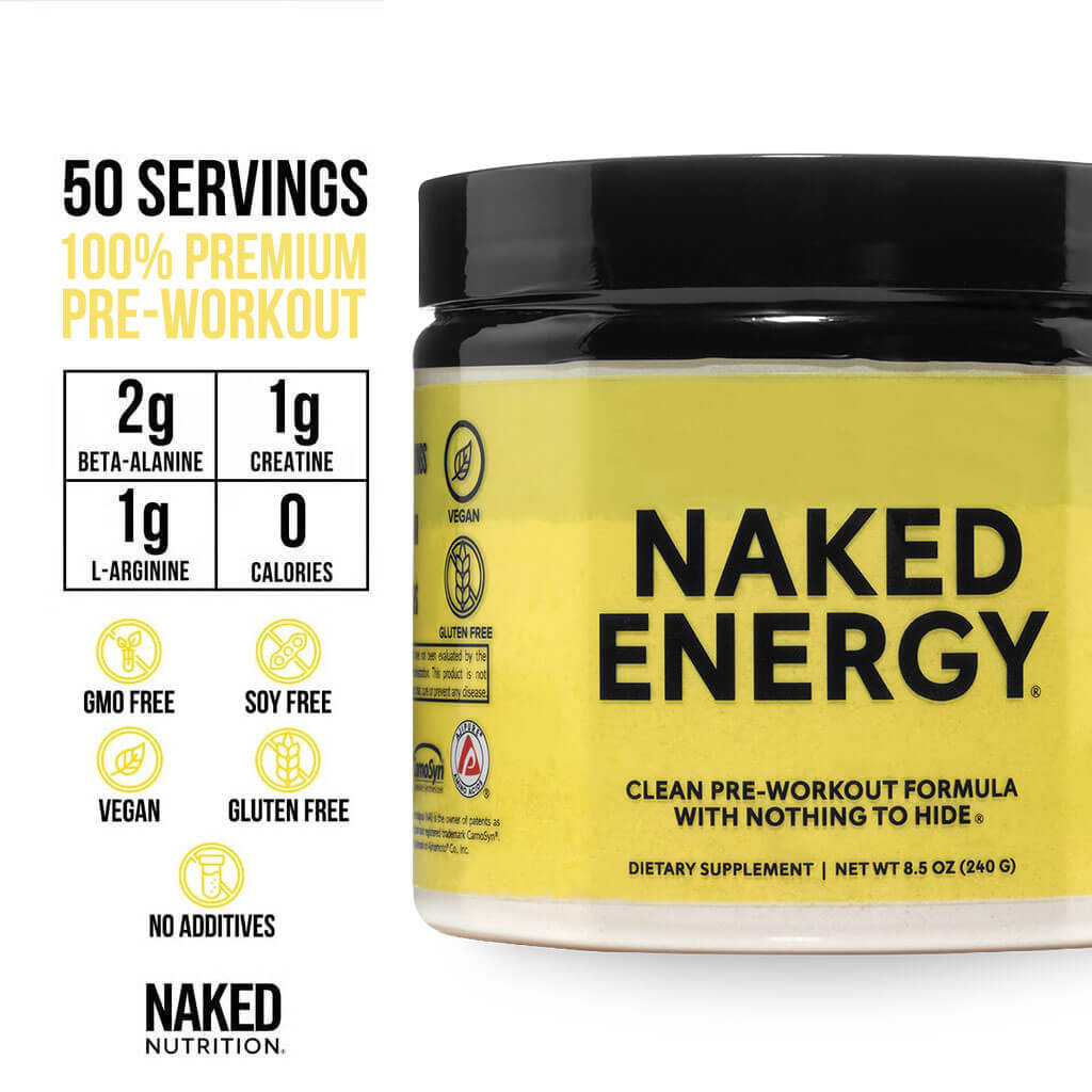 Pre Workout Supplement - Unflavored - Simple Pre Training Boost