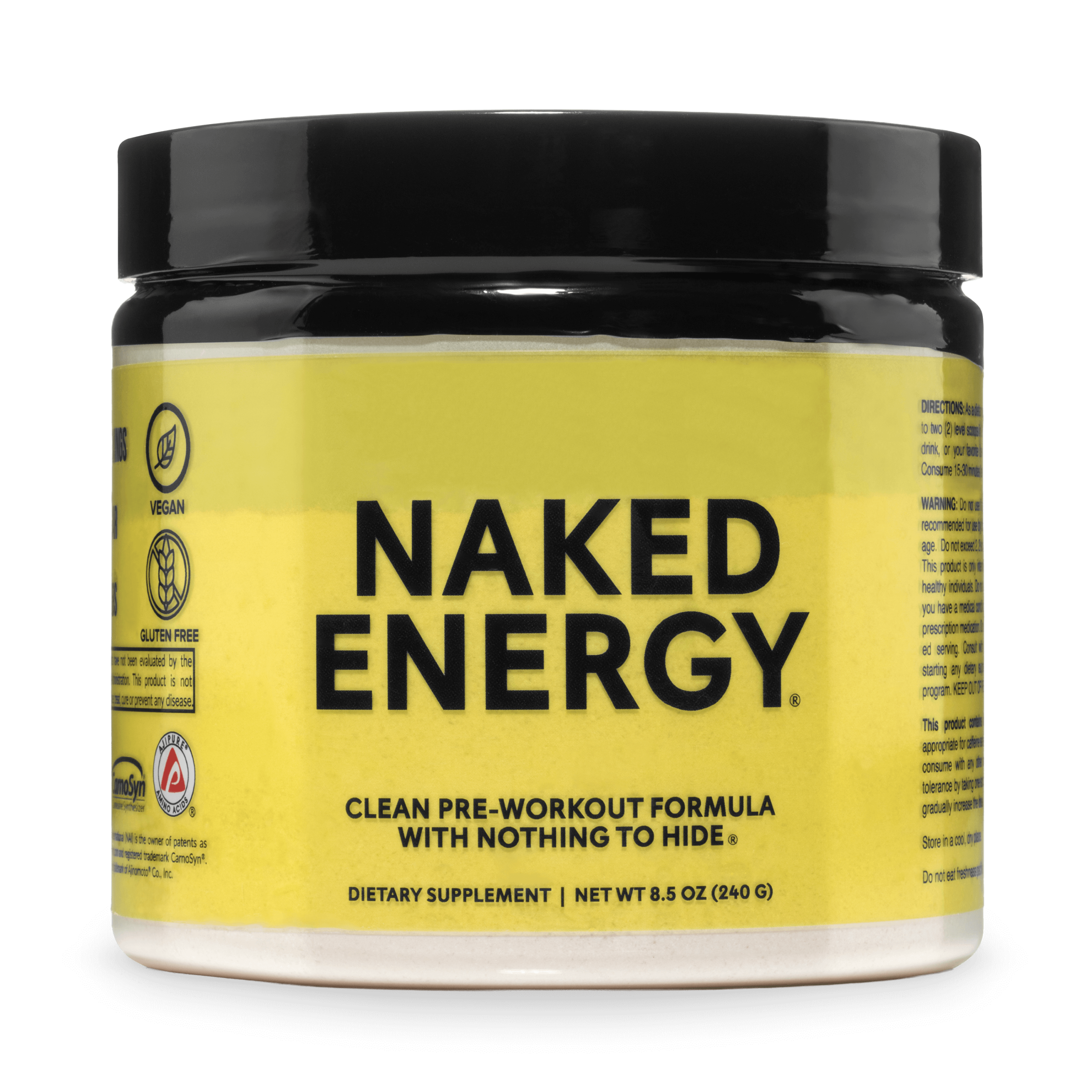 Pre Workout Supplement - Unflavored - Simple Pre Training Boost