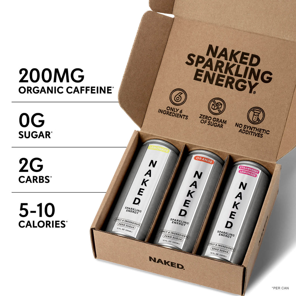 Sparkling Energy Sample Kits - Sample Pack - Daily Active Lifestyle Essential