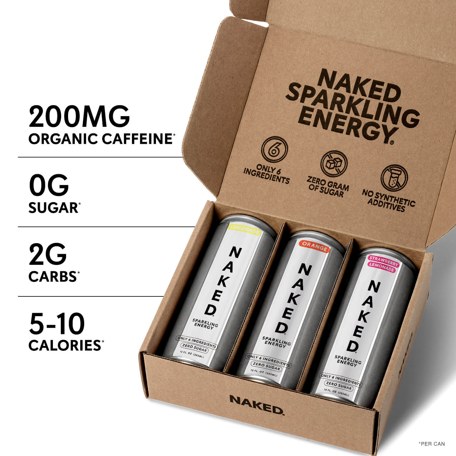 Sparkling Energy Sample Kits - Sample Pack - Daily Active Lifestyle Essential
