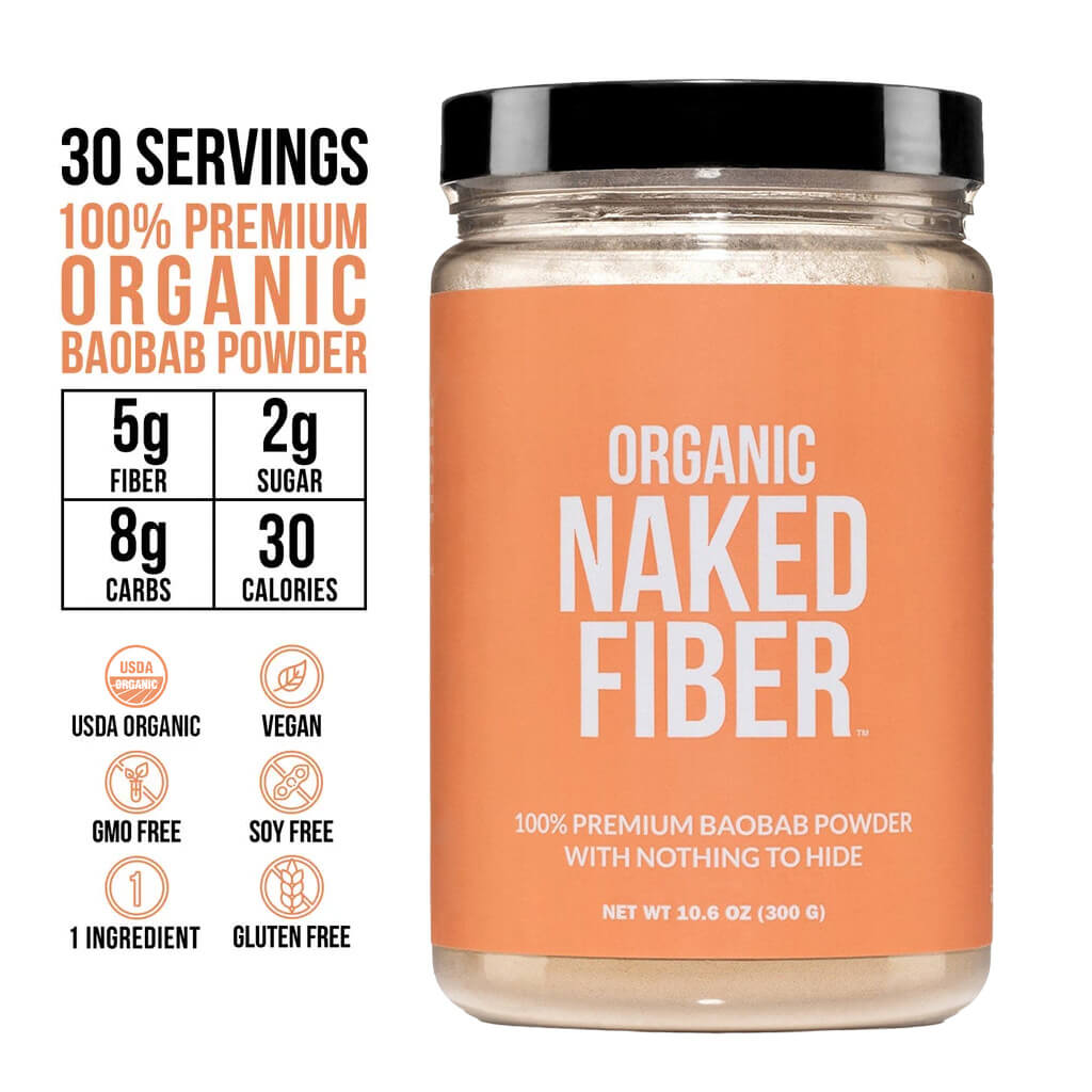 Organic Fiber Supplement - Clean Gut Health Support