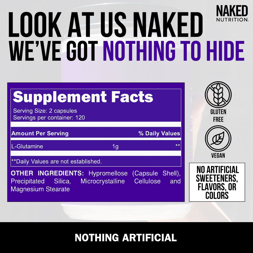 Glutamine Capsules - Capsules - Daily Active Lifestyle Essential
