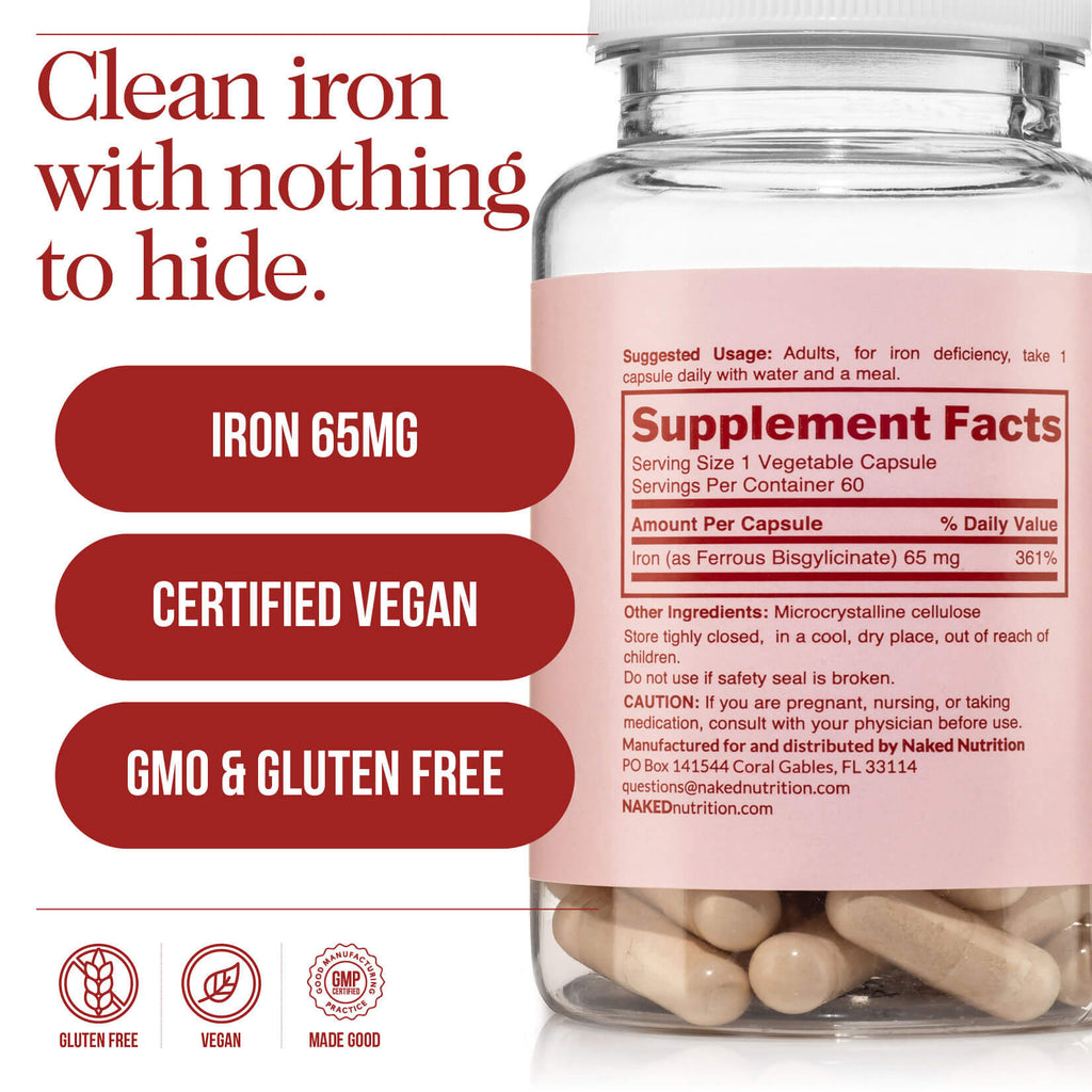 Daily Iron Supplement - Iron - Daily Active Lifestyle Essential