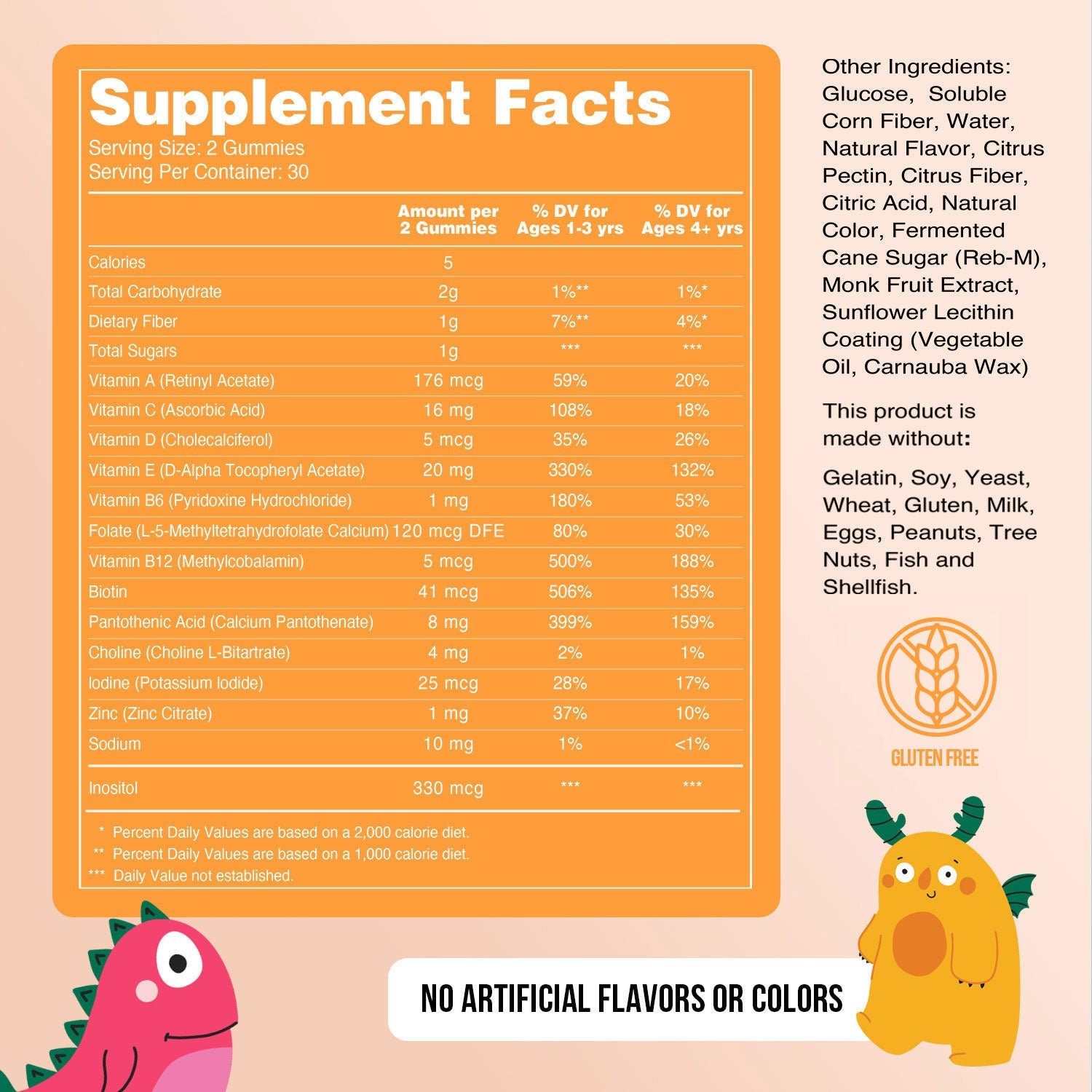 Kids Multivitamin Gummies - Daily Active Lifestyle Essential