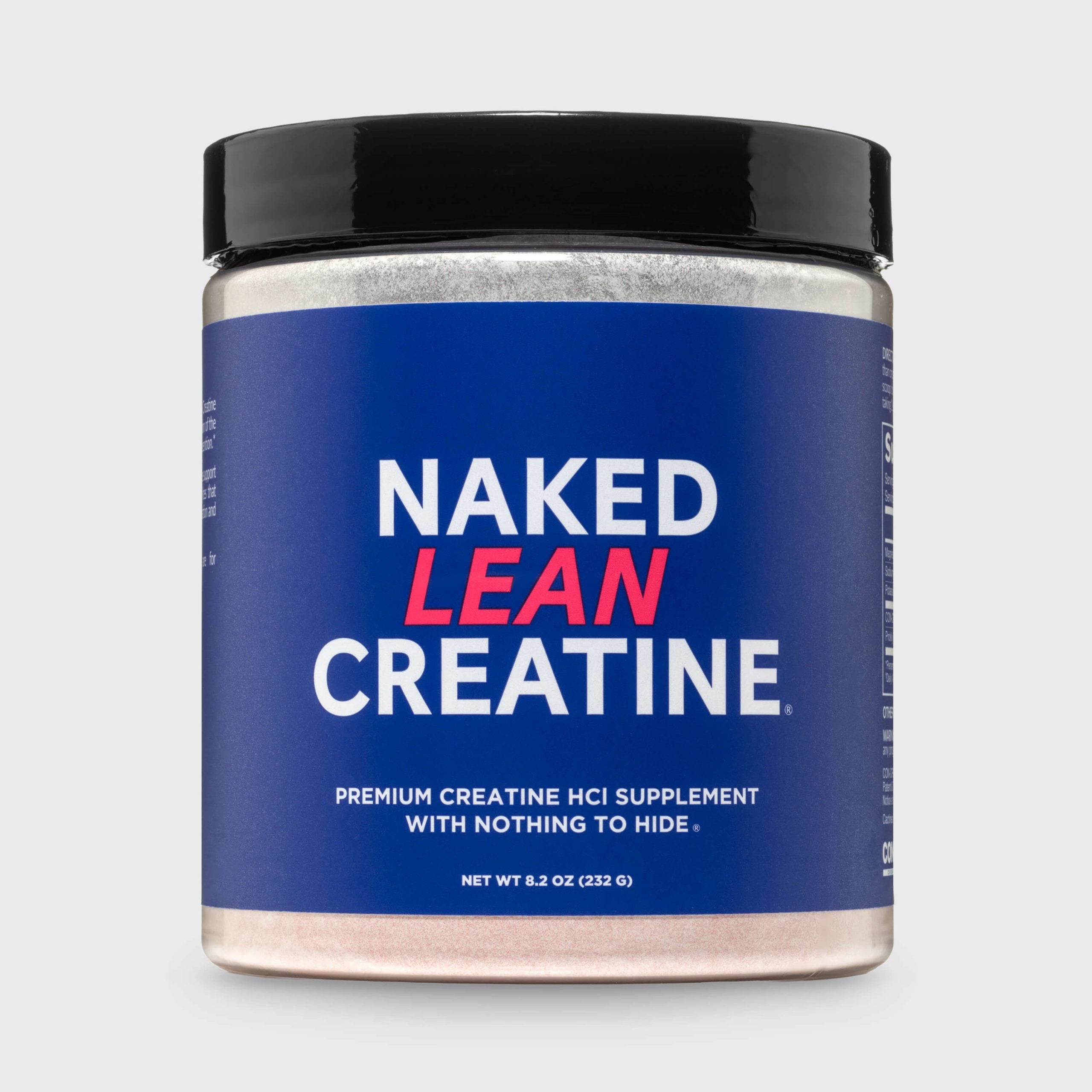 Creatine HCl Powder - Unflavored - Workout Strength Support Formula