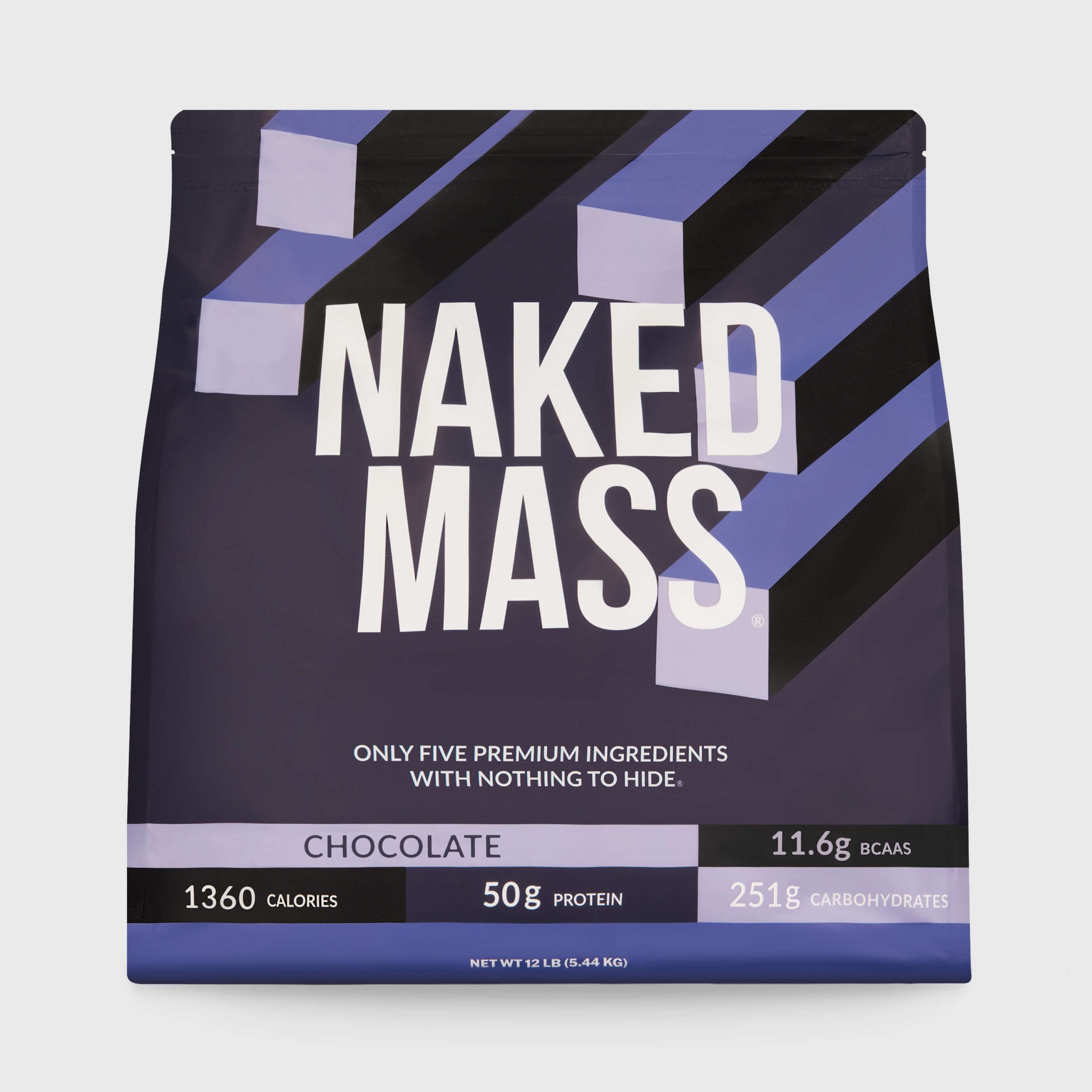 Chocolate Mass Gainer Protein Supplement - Chocolate 12LB - Serious Muscle Building Nutrition