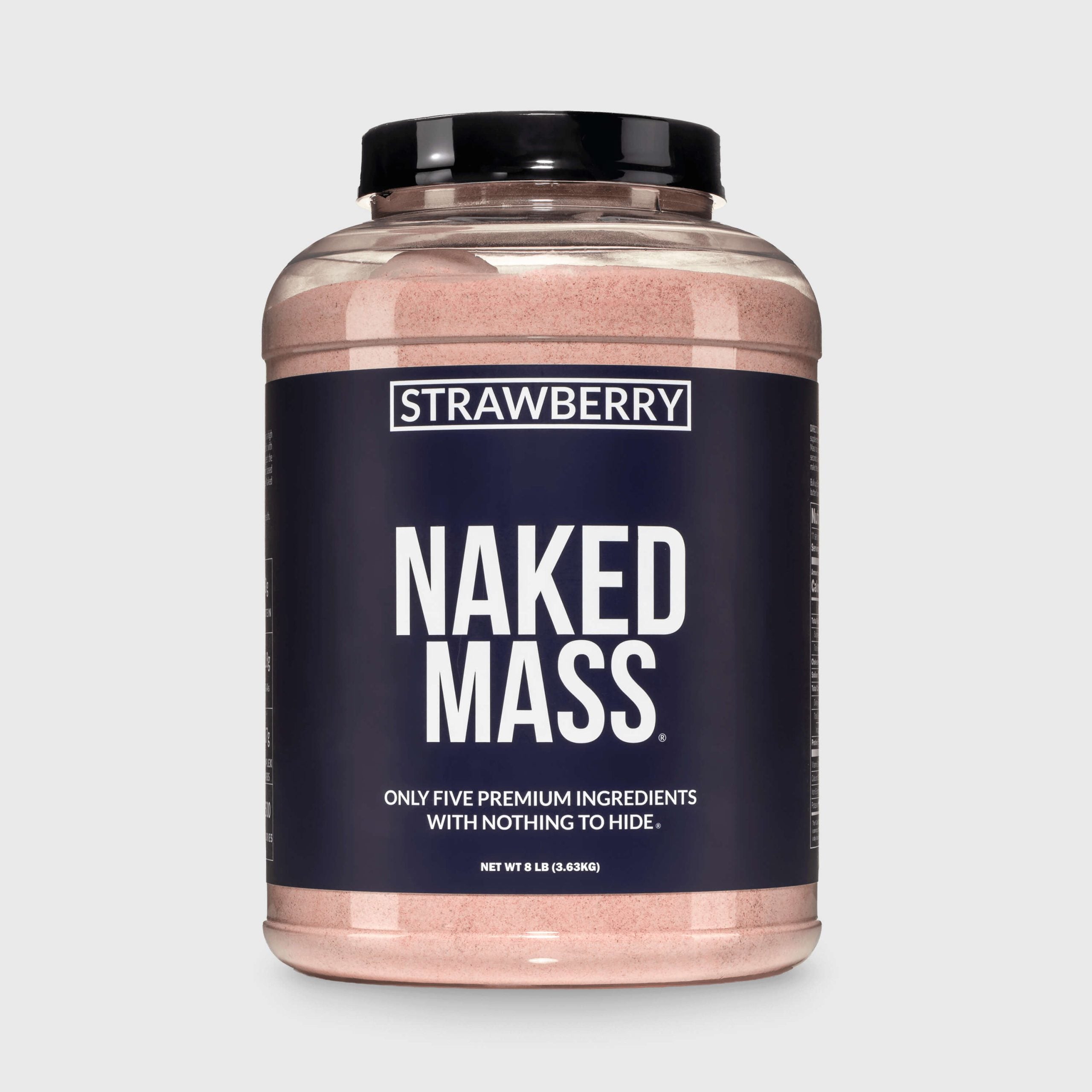 Strawberry Mass Gainer Protein Supplement - Strawberry - Serious Muscle Building Nutrition