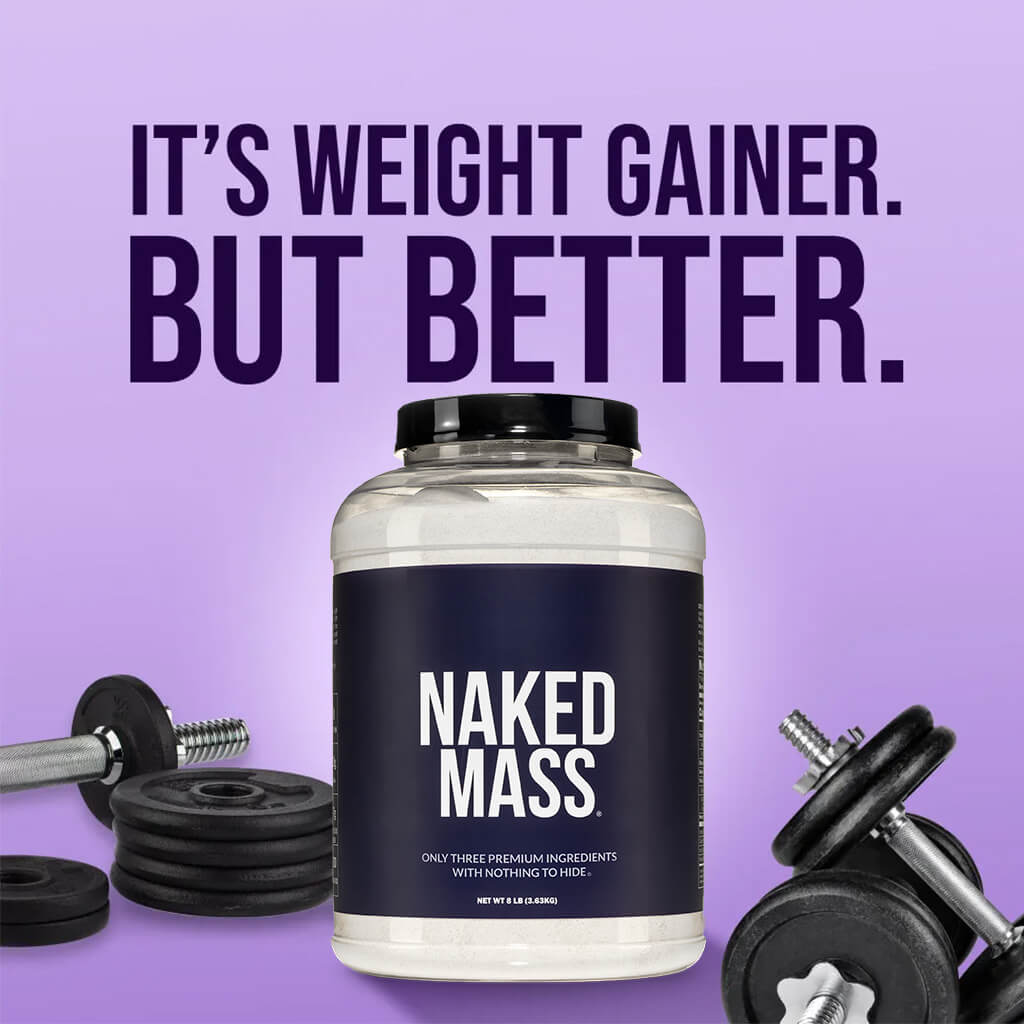 Mass Gainer Protein Supplement - Unflavored - Serious Muscle Building Nutrition
