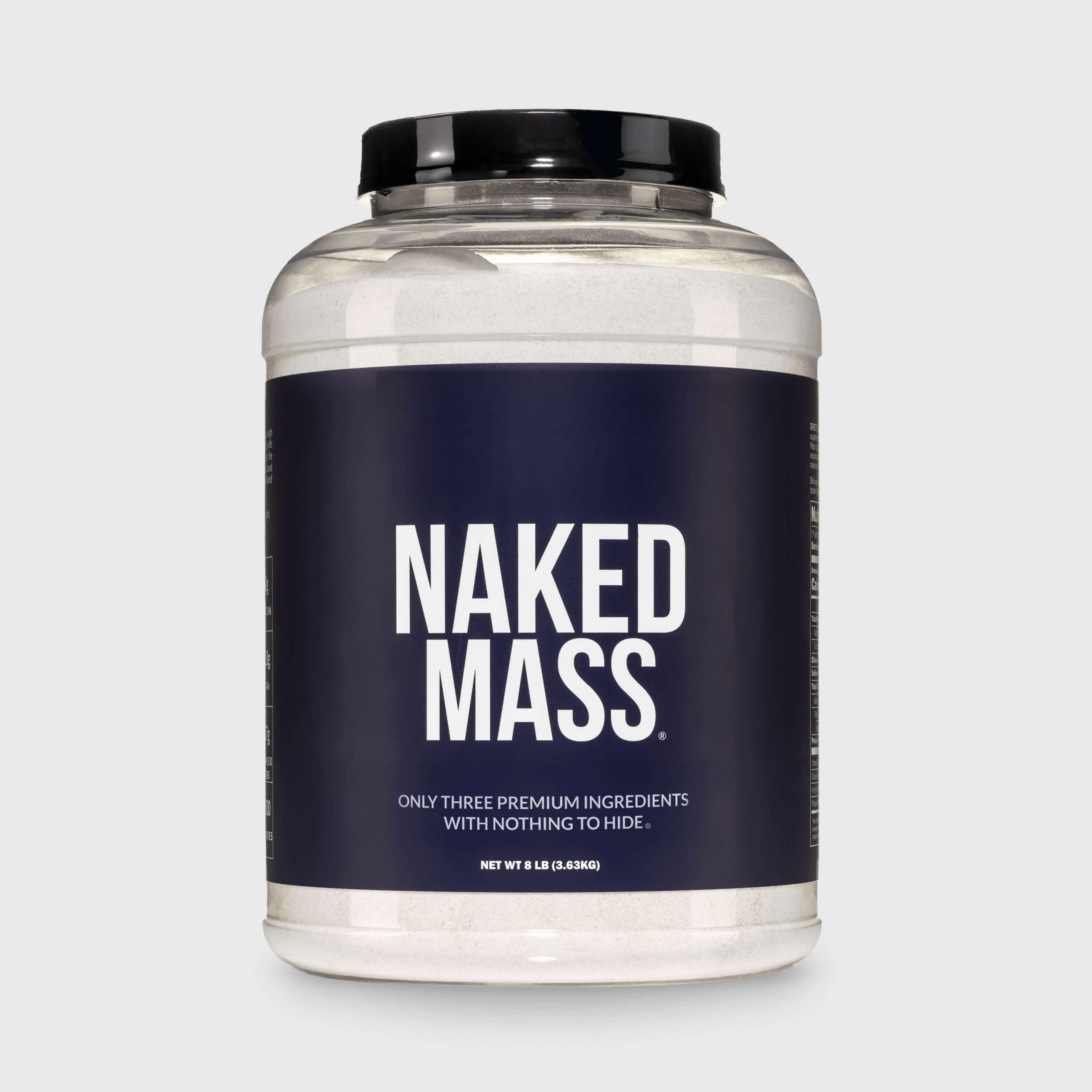 Mass Gainer Protein Supplement - Unflavored - Serious Muscle Building Nutrition