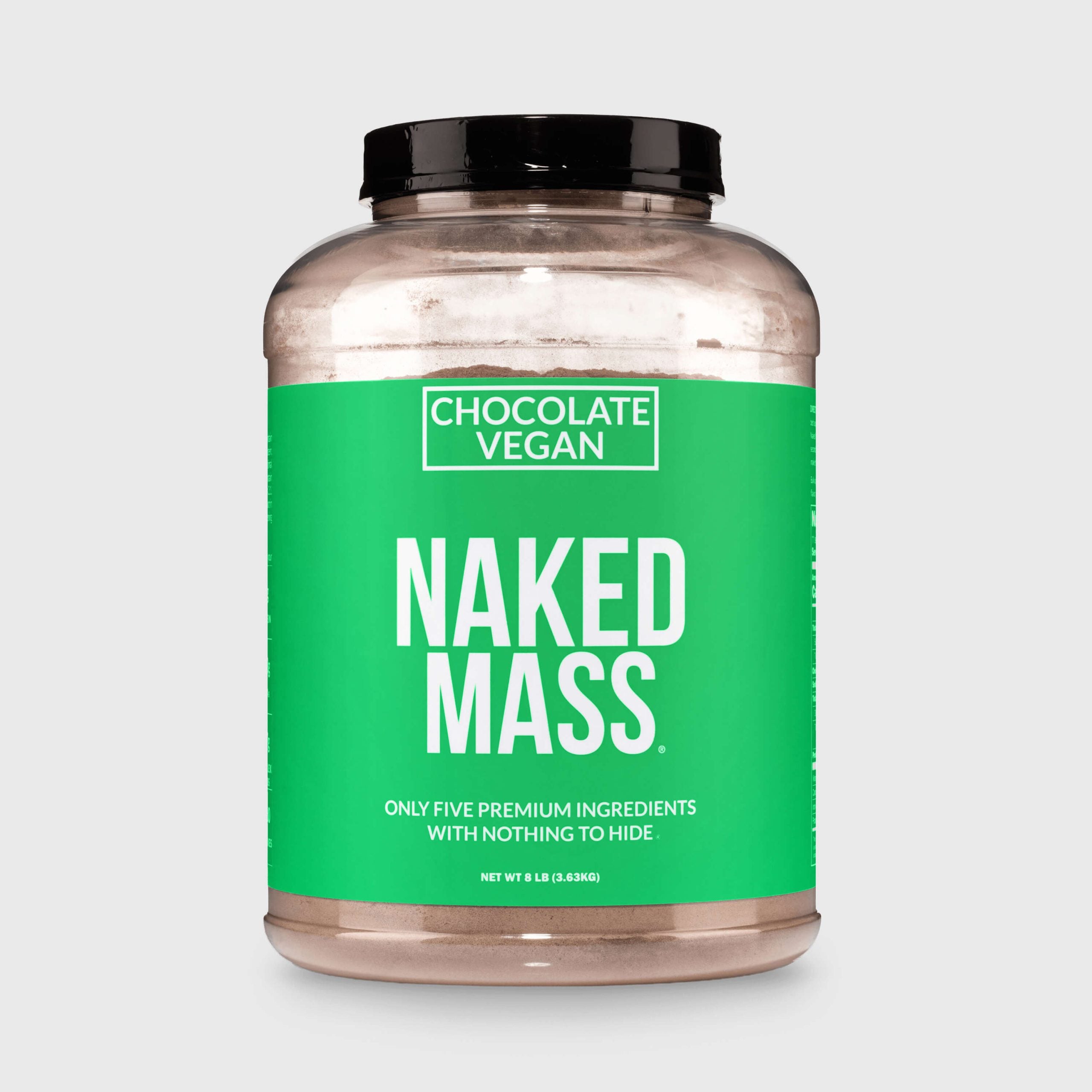 Chocolate Vegan Mass Gainer Supplement - Chocolate (Vegan) - Serious Muscle Building Nutrition