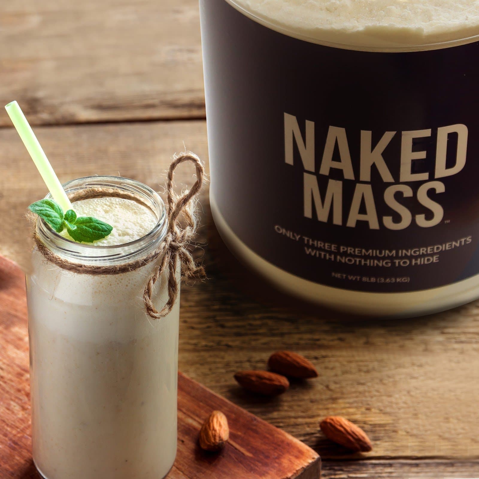 Mass Gainer Protein Supplement - Unflavored - Serious Muscle Building Nutrition