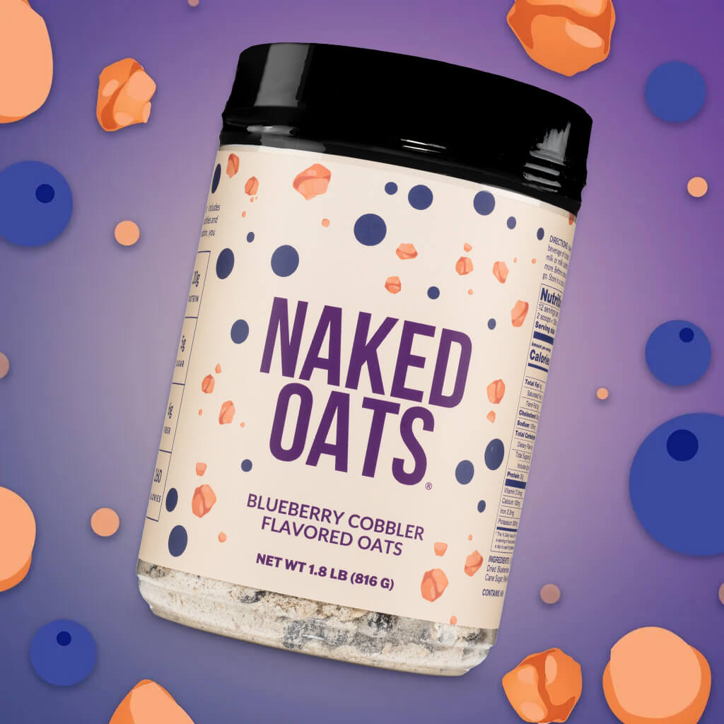 Blueberry Cobbler Protein Oats - Blueberry Cobbler - Daily Active Lifestyle Essential