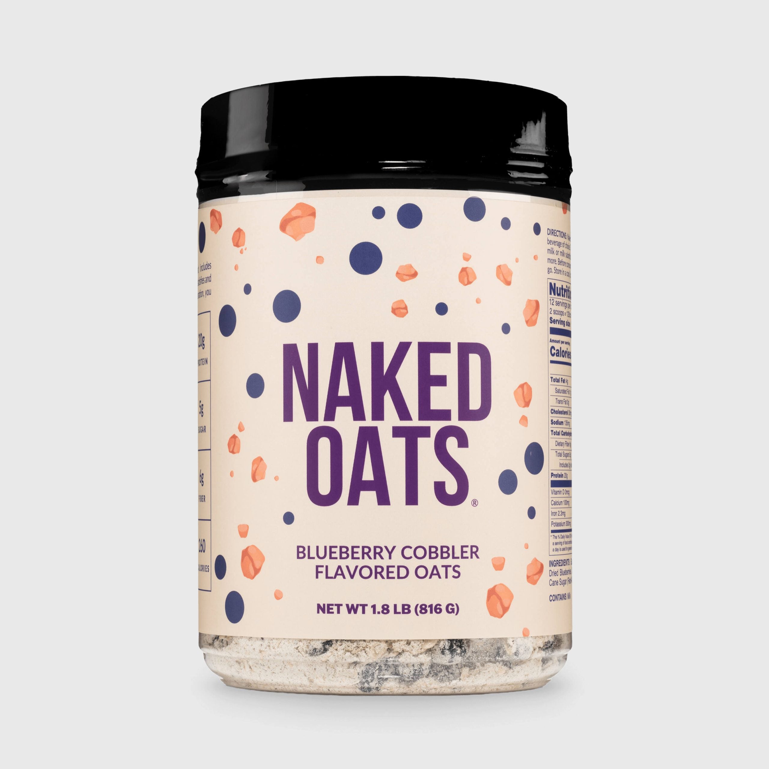 Blueberry Cobbler Protein Oats - Blueberry Cobbler - Daily Active Lifestyle Essential