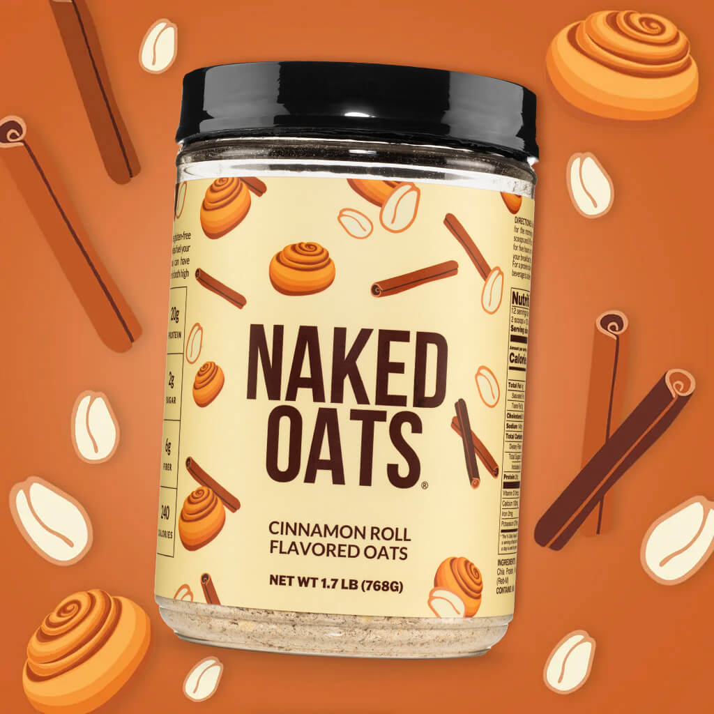 Cinnamon Roll Protein Oats - Cinnamon Roll - Daily Active Lifestyle Essential