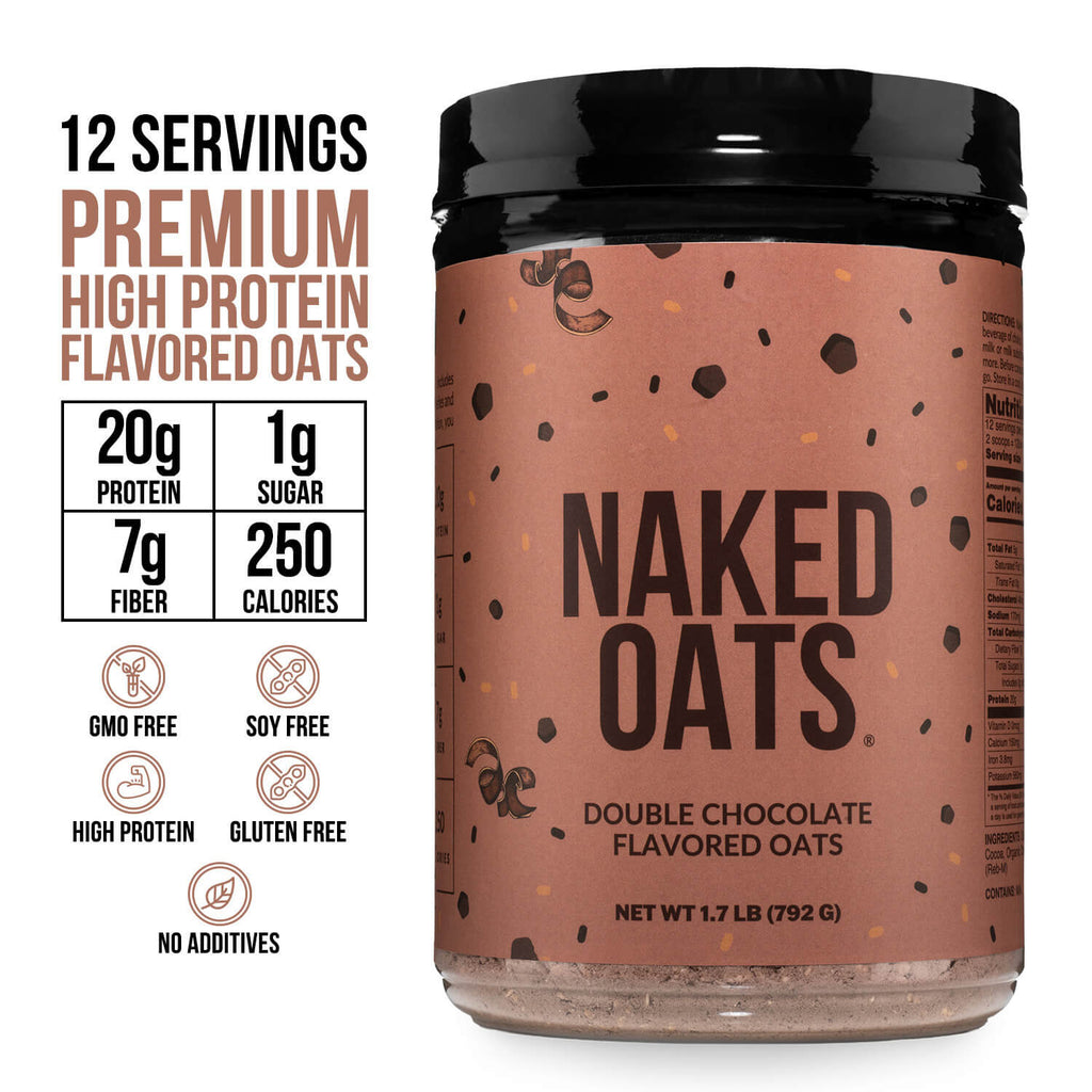 Double Chocolate Protein Oats - Double Chocolate - Daily Active Lifestyle Essential